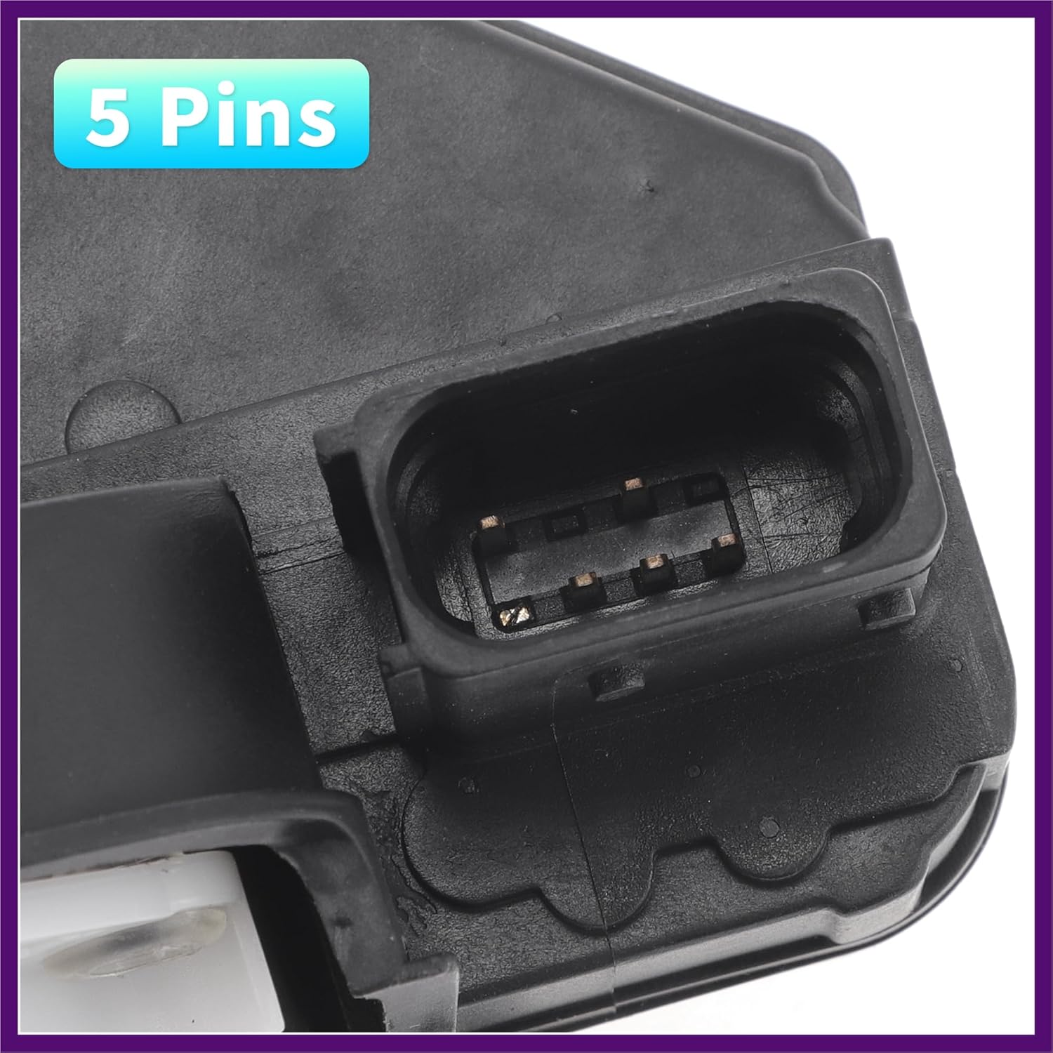 Rear Right Passenger Side Power Door Lock Actuator Motor for Chevrolet Trax 15-22 for Buick Encore 2015-2022 Door Latch Actuator Assembly No.13579546 Black Premium Fit Design