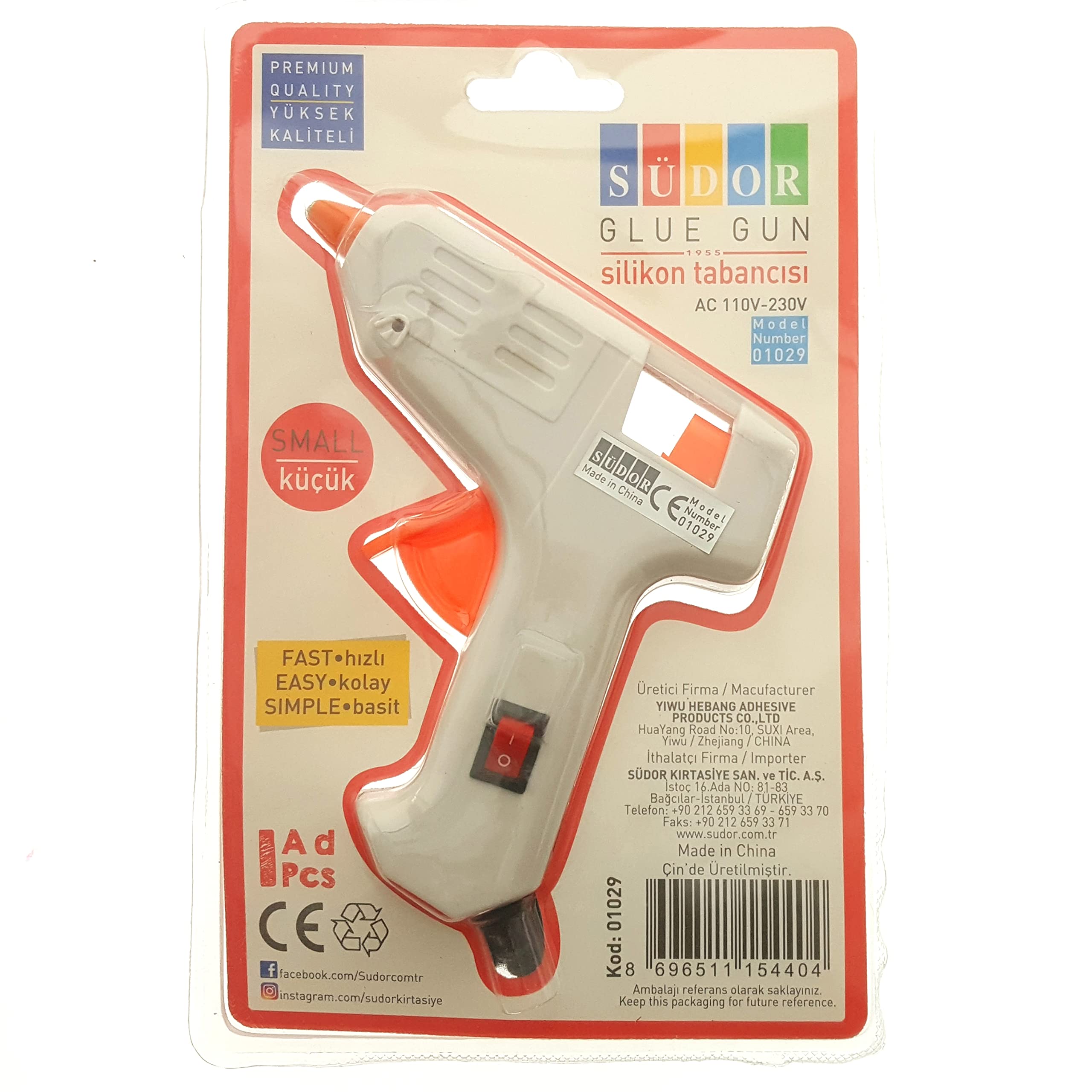 Pistolet silikonowy Hg01