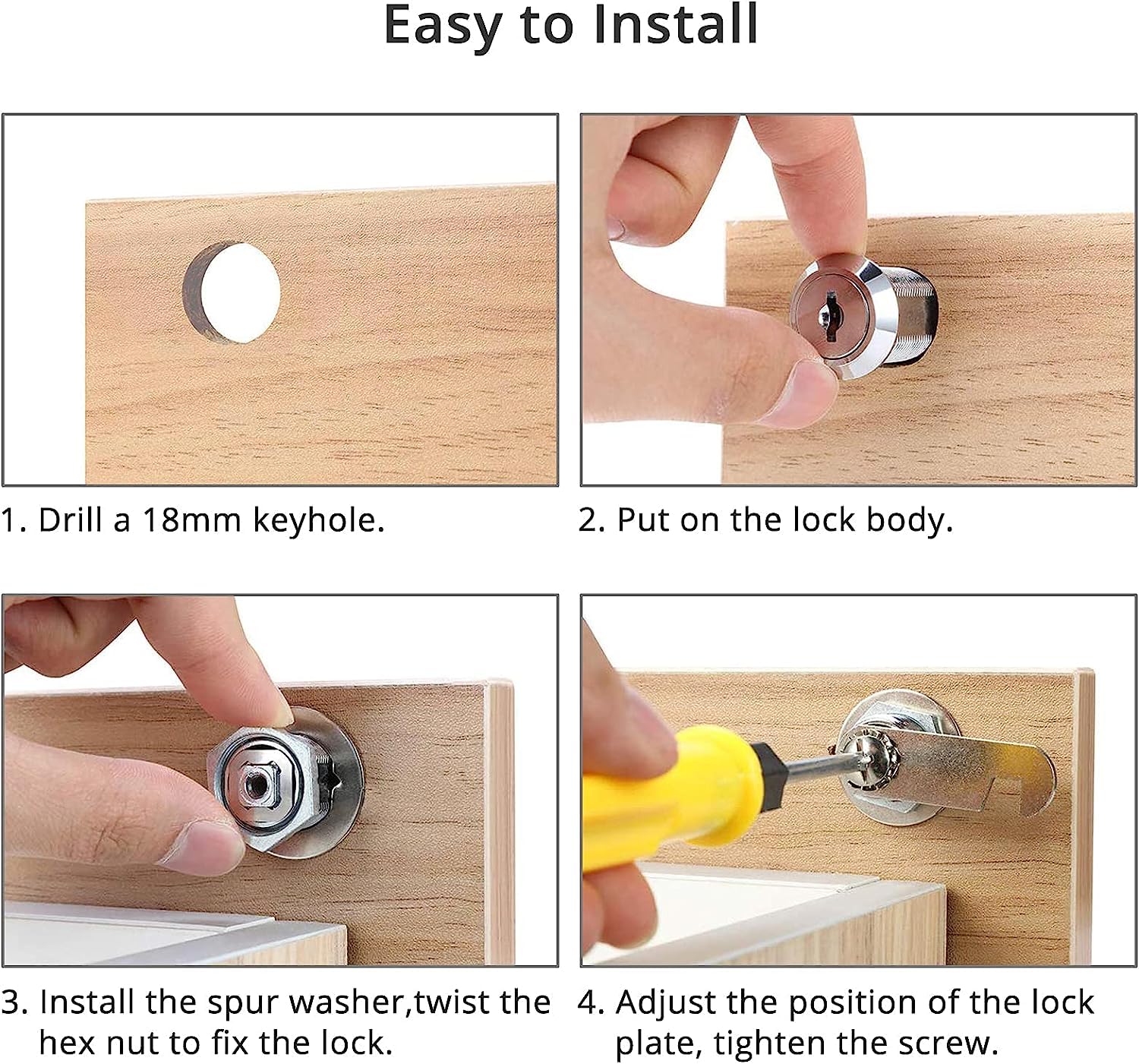 Serrature Per Cassetta Attrezzi Con Chiavi - Compatibile Con Craftsman, Husky E Altre Marche - Foto 12