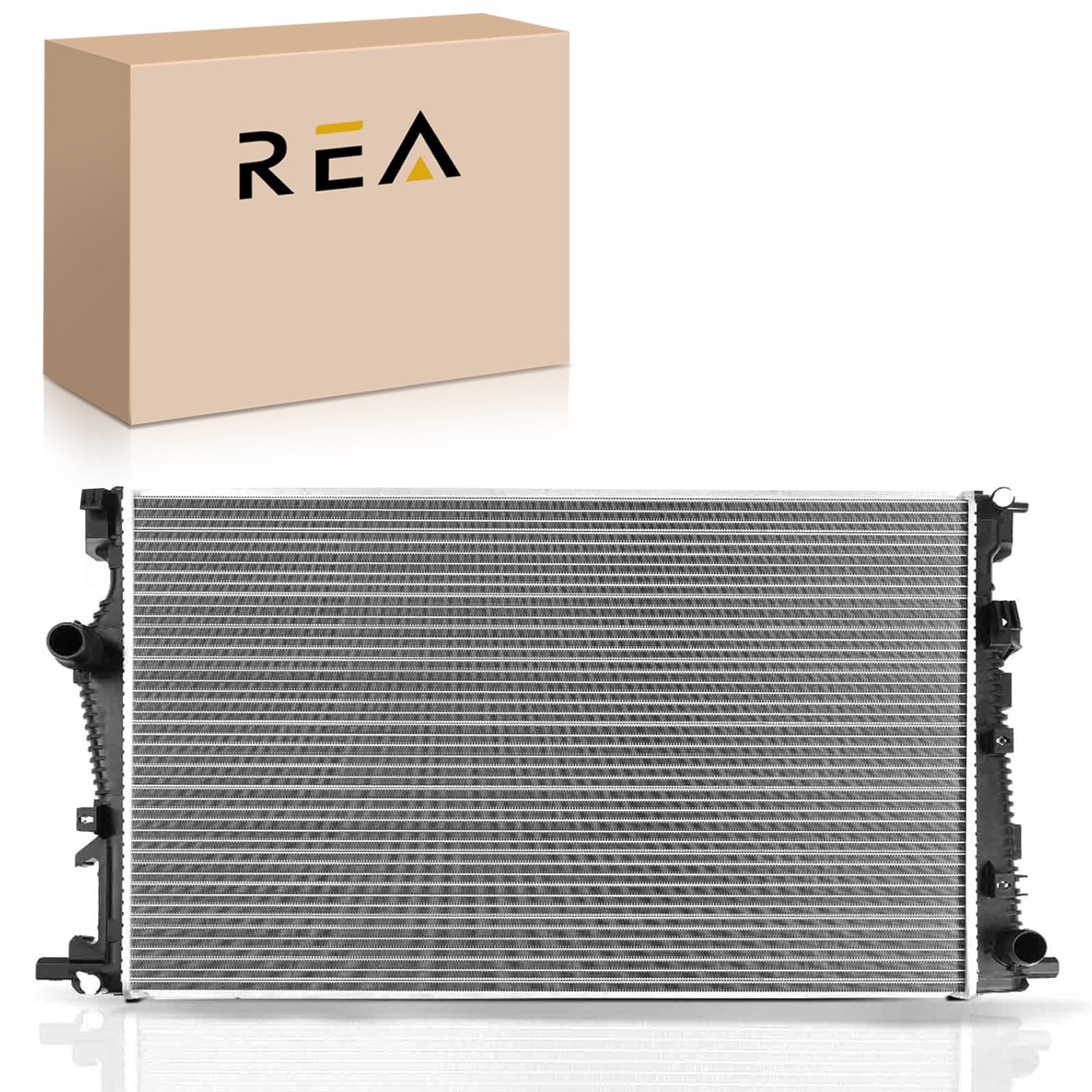 Engine Coolant Radiator with Transmission Oil Cooler Compatible with Jeep Compass 2.4L 2018,Cherokee 3.2L 2.4L 2014-2018,Chrysler 200 3.6L 2015-2017,Chrysler 200 2.4L 2015-2017 Replace 68229290AA
