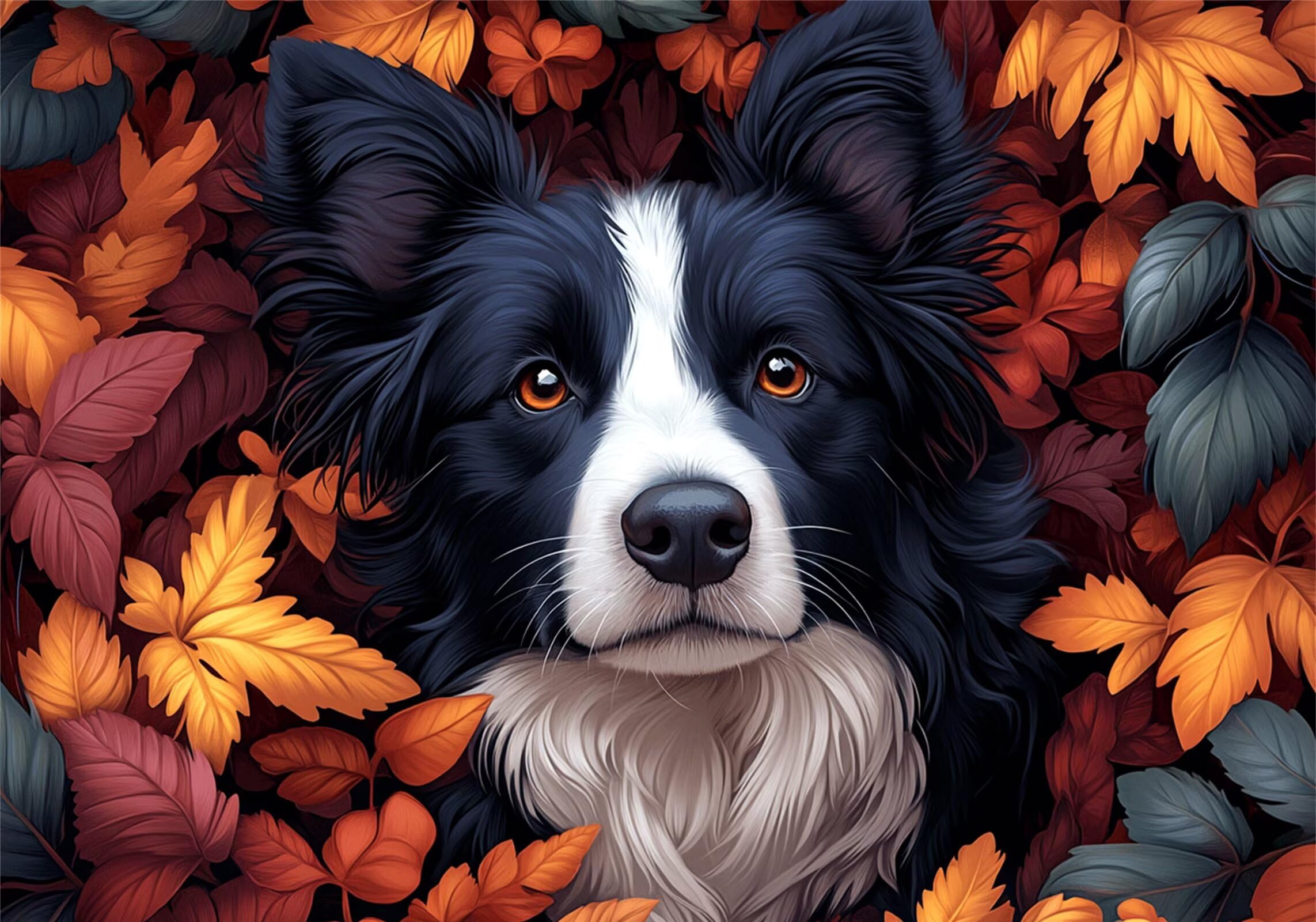 Puzzle 2000 Teile Erwachsene Tier 100x70cm,2000pcs Klassische Puzzles Hund Anspruchsvoll Jigsaw Spielzeug Puzzlespiel Lernspiel Impossible Holzpuzzle Geeignet für alle Altersgruppen Geschenk P-926