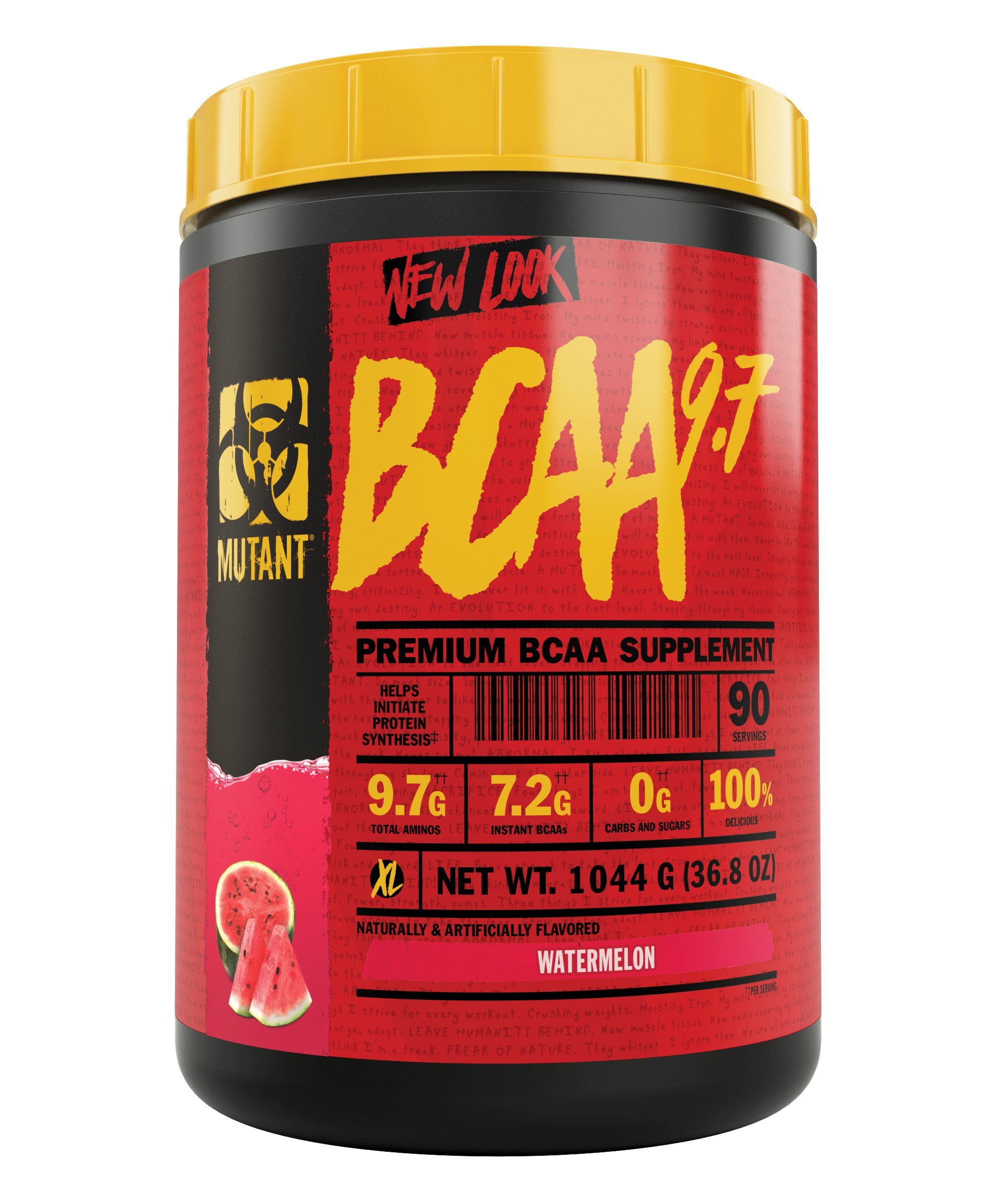 Mutant BCAA 9.7 Supplement BCAA Powder with Micronized Amino Energy Support Stack - 1044 g - Watermelon