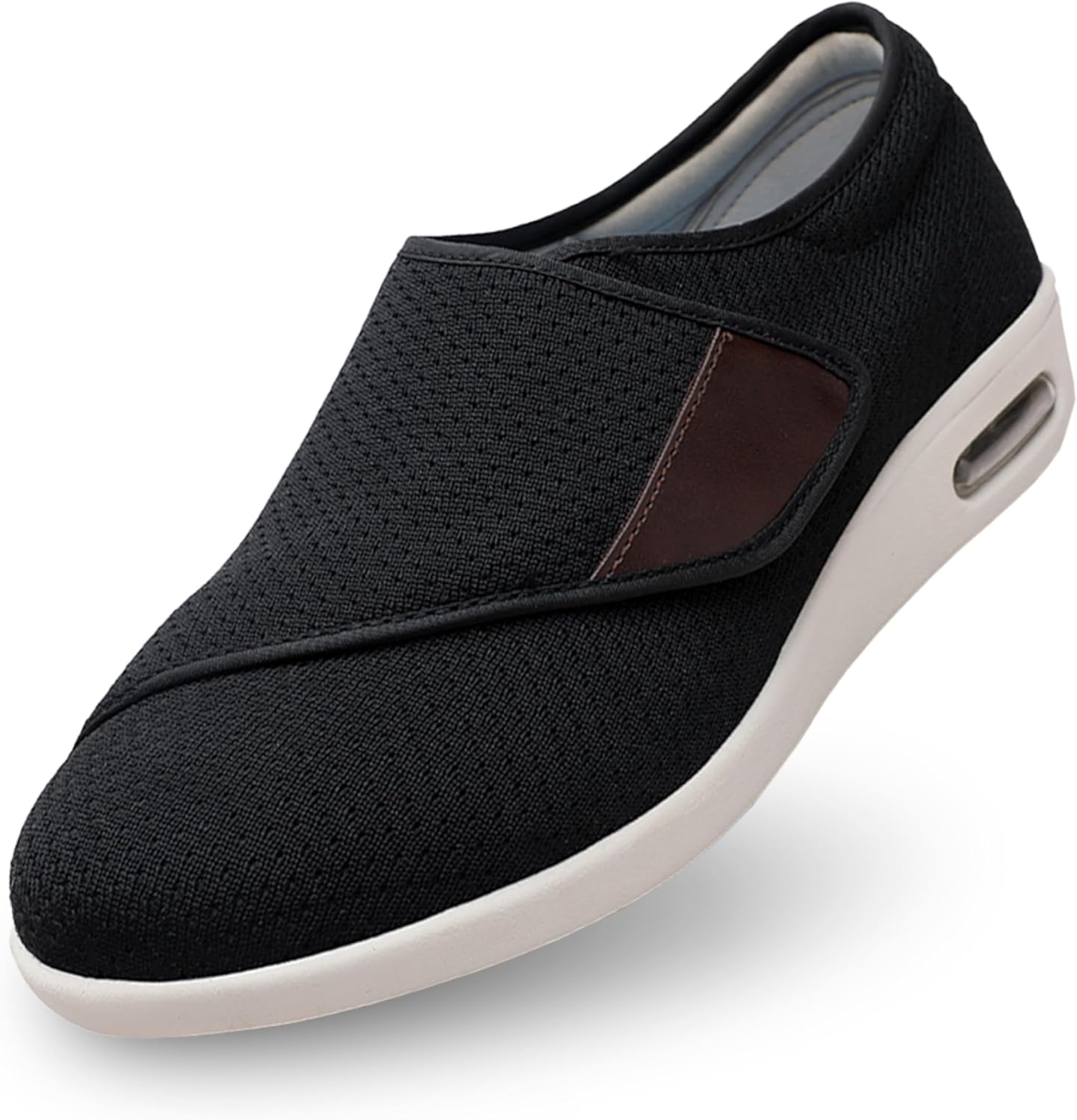 youyun Orthopedic Shoes for Women, Wide Fit Slip On Sneakers for Diabetics, Plantar Fasciitis and Swollen Feet Support, Lightweight Comfort and Breathable (Size 6-10)