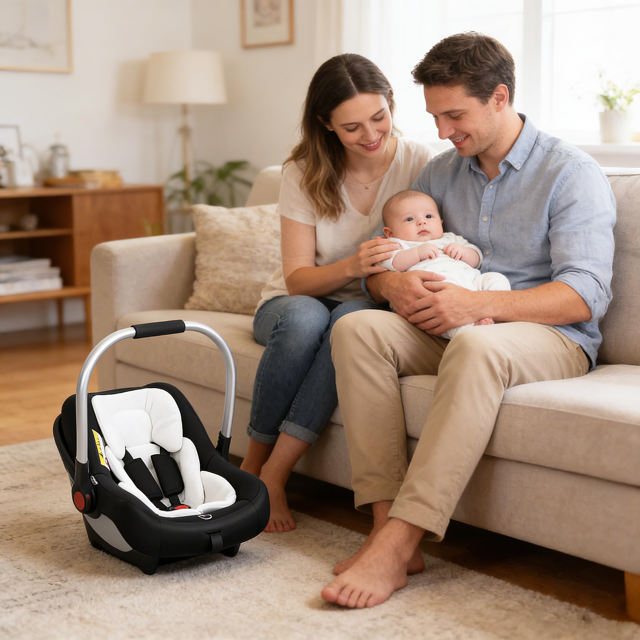 Pad Inserto Seggiolino Auto Per Bambini, Doppia Facciamorbido Cuscino Per Passeggino Per Ragazzi e Ragazze, Imbottitura Per Seggiolino Auto, Passeggino, Pieghevole Estensibile Seggiolone