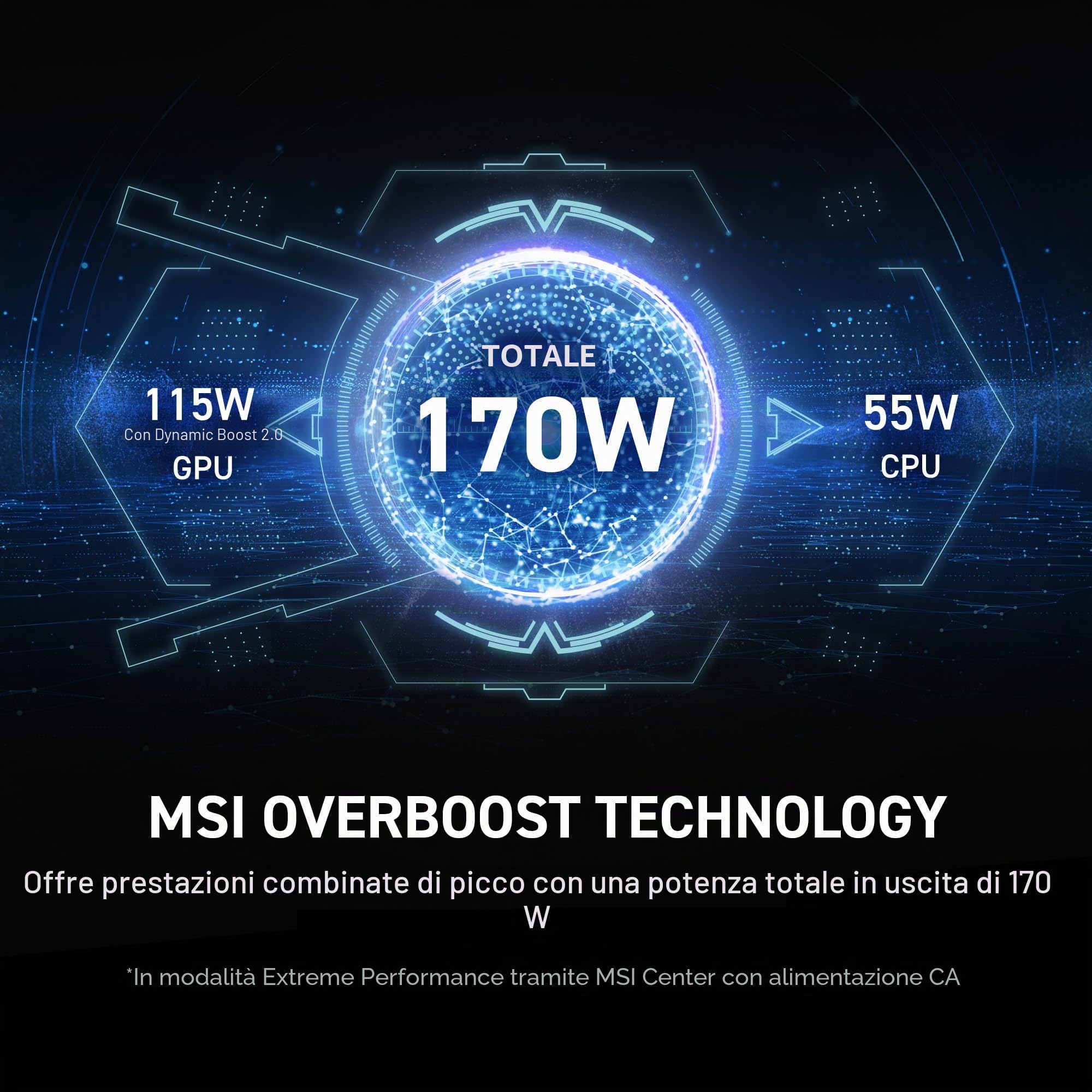 msi Crosshair A16 HX 16" QHD+ 240Hz Gaming Laptop - AMD Ryzen 9 8940HX, NVIDIA GeForce RTX 5060, 16GB DDR5, SSD NVMe 1TB, Wi-Fi 6E, USB-C, Windows 11 D8WFKG-090US