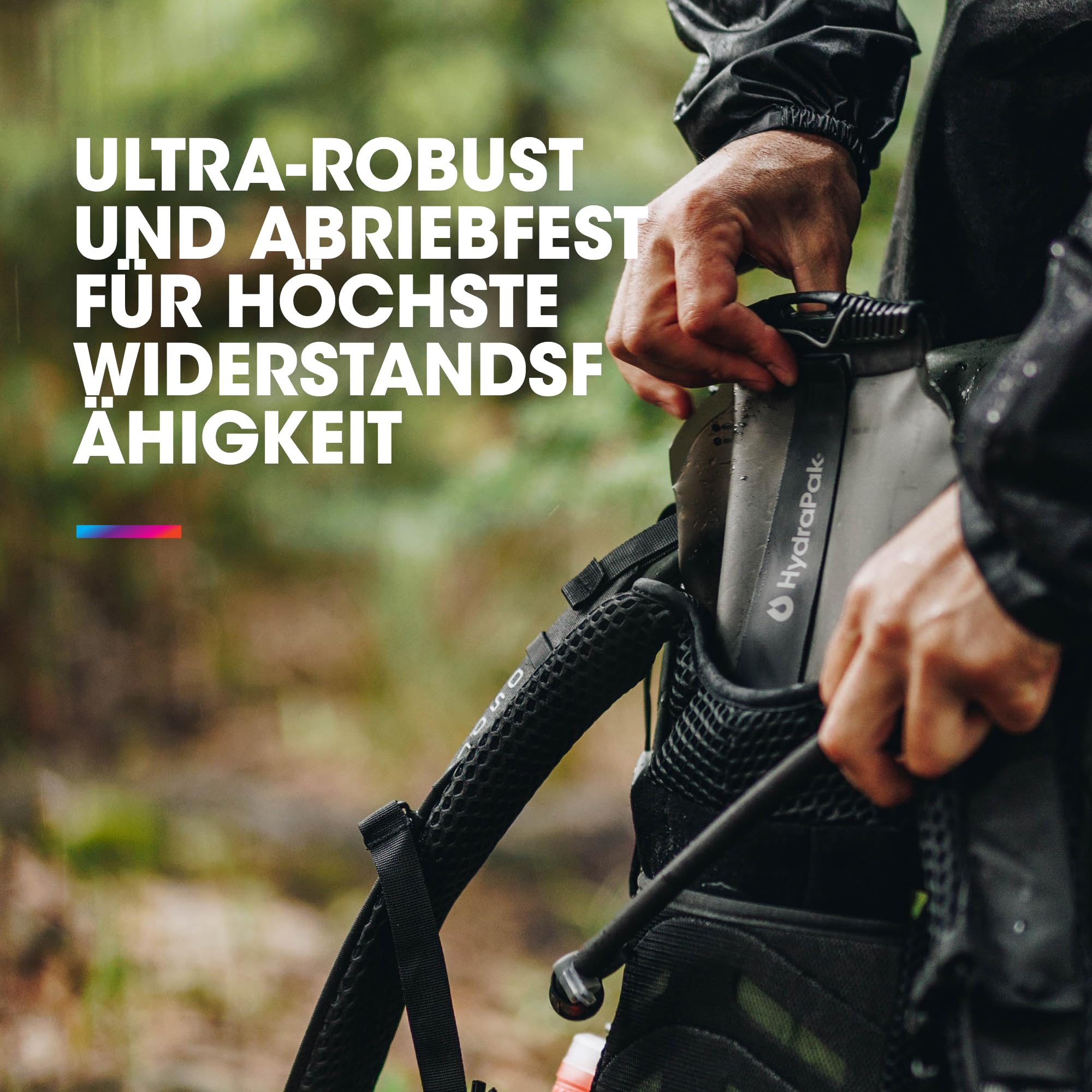 Hydrapak Force Ultra-Durable Wasserblase / Reservoir für Hydratation Rucksäcke, isolierte Rohr, sicher und zuverlässig