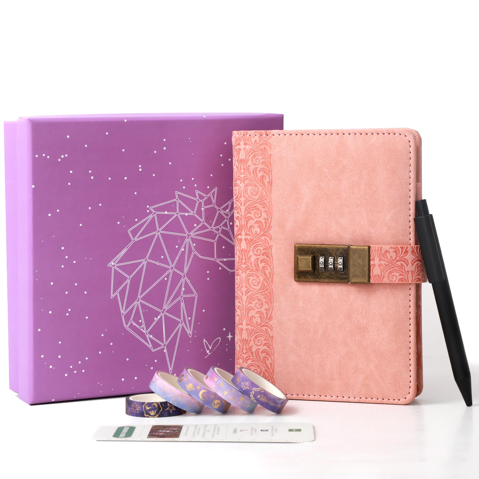 【R&B】moca My diary Amazon.com : CAGIE Diary with Lock for Women, Vintage