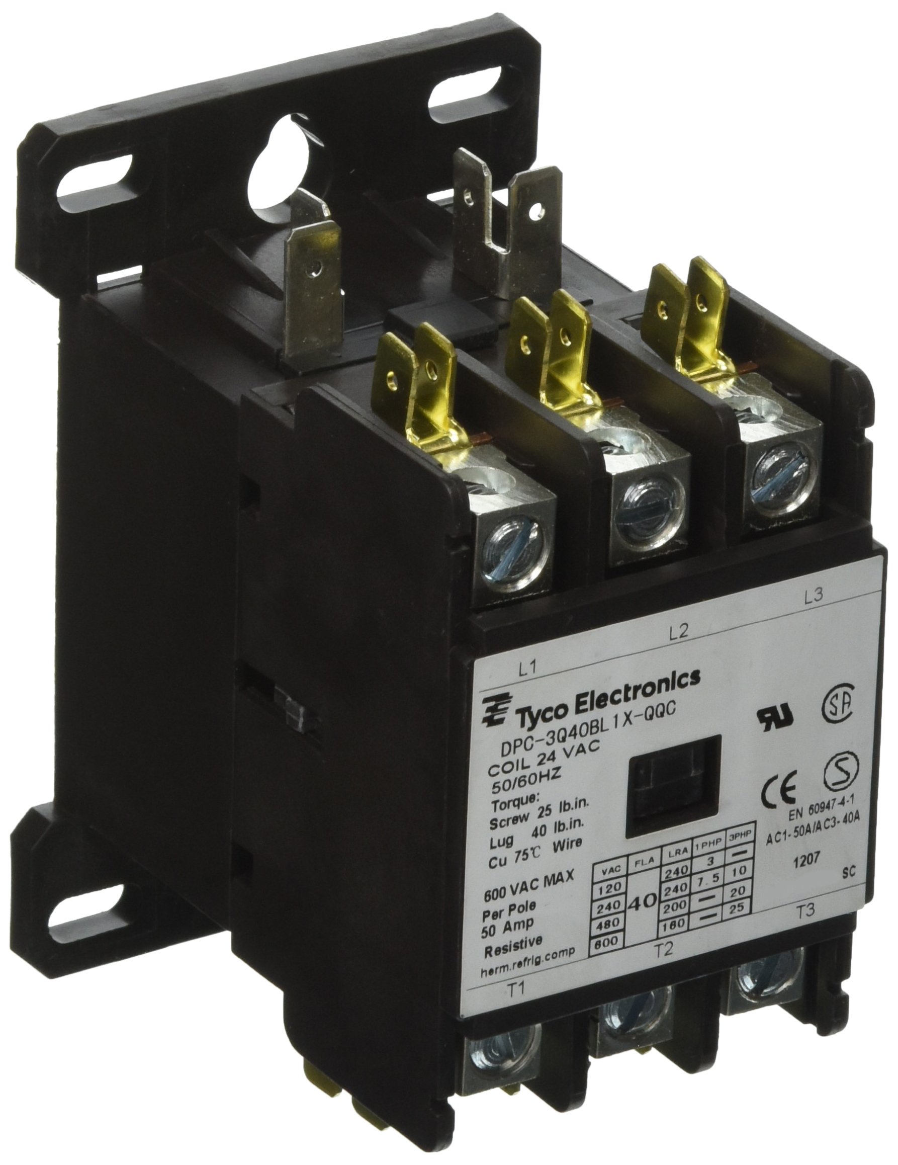 Pentair 473778 Heat Pump Contactor Replacement UltraTemp 3-Phase Pool and Spa Heat Pump