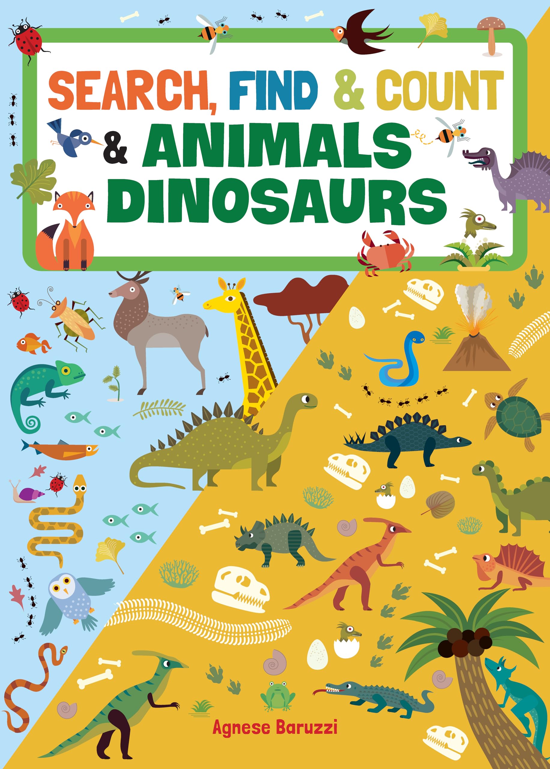 Search, Find & Count: Animals & Dinosaurs