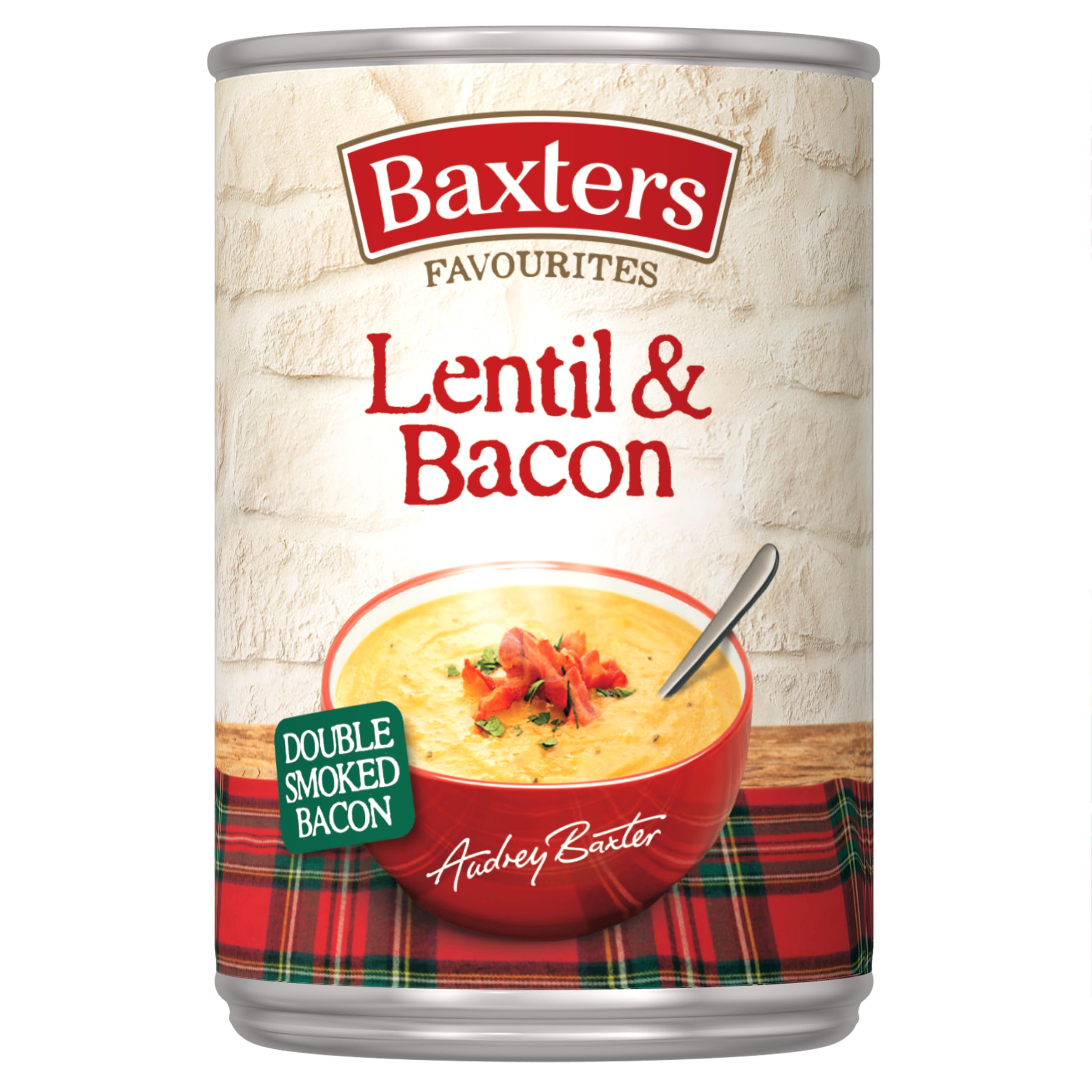 Baxters Favourites Lentil and Bacon Soup 400 g (Pack of 12)