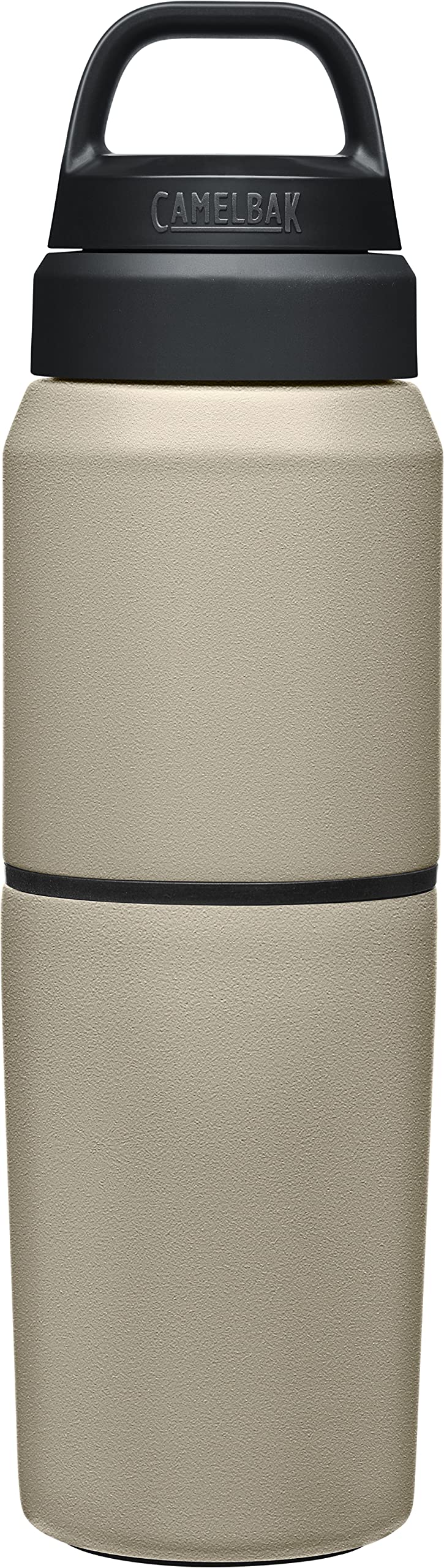 Camelbak Multibev Izolowana próżniowo butelka na napoje ze stali nierdzewnej - wydma/wydma - 17 uncji / 12 uncji - 500 ml / 350 ml