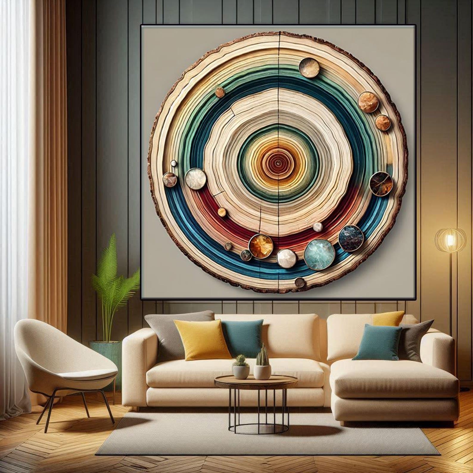 Décoration rustique de ferme pour réchauffer un mur blanc - 7