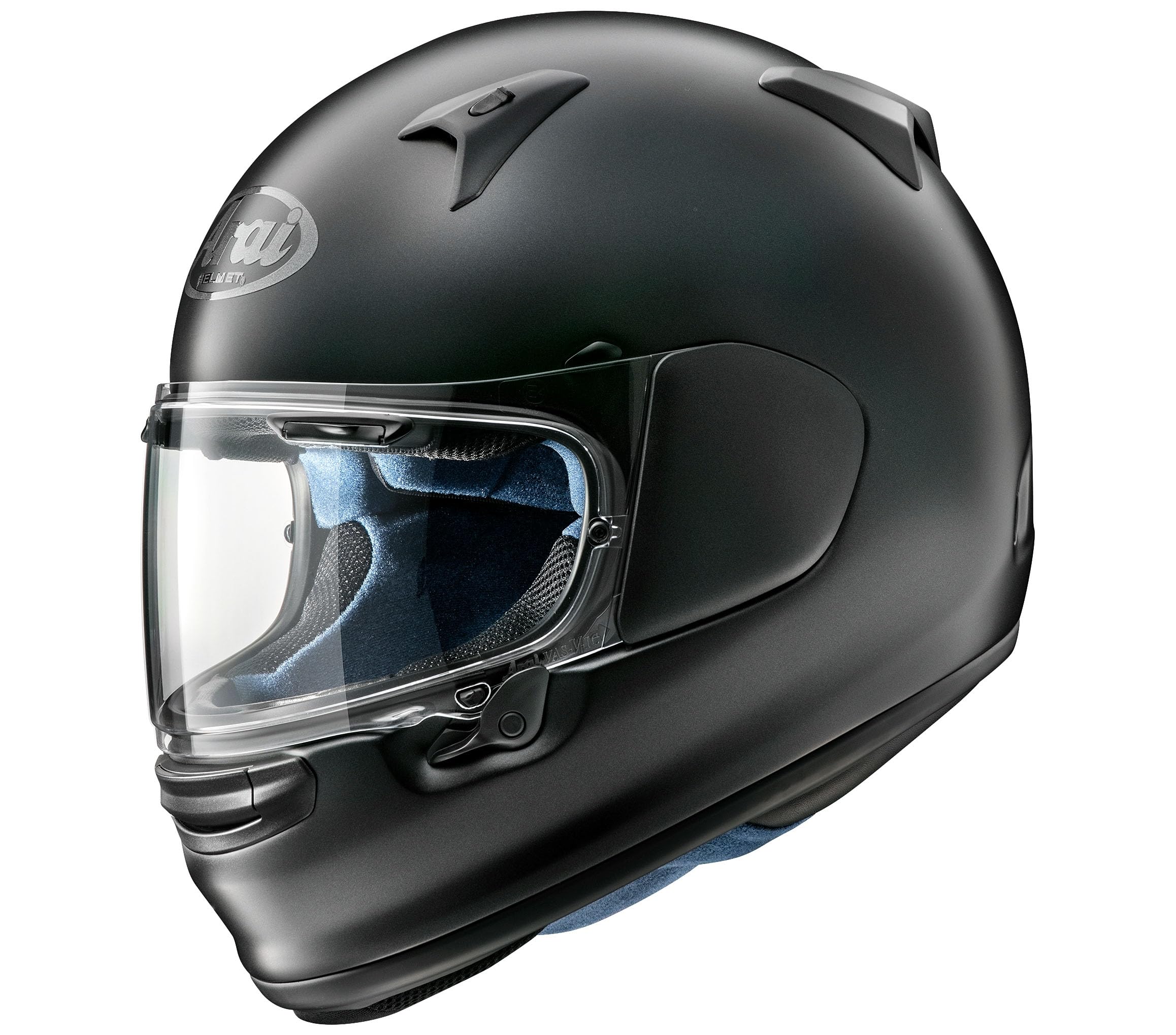Arai Regent-X Adult Street Motorcycle Helmet - Black Frost/Large