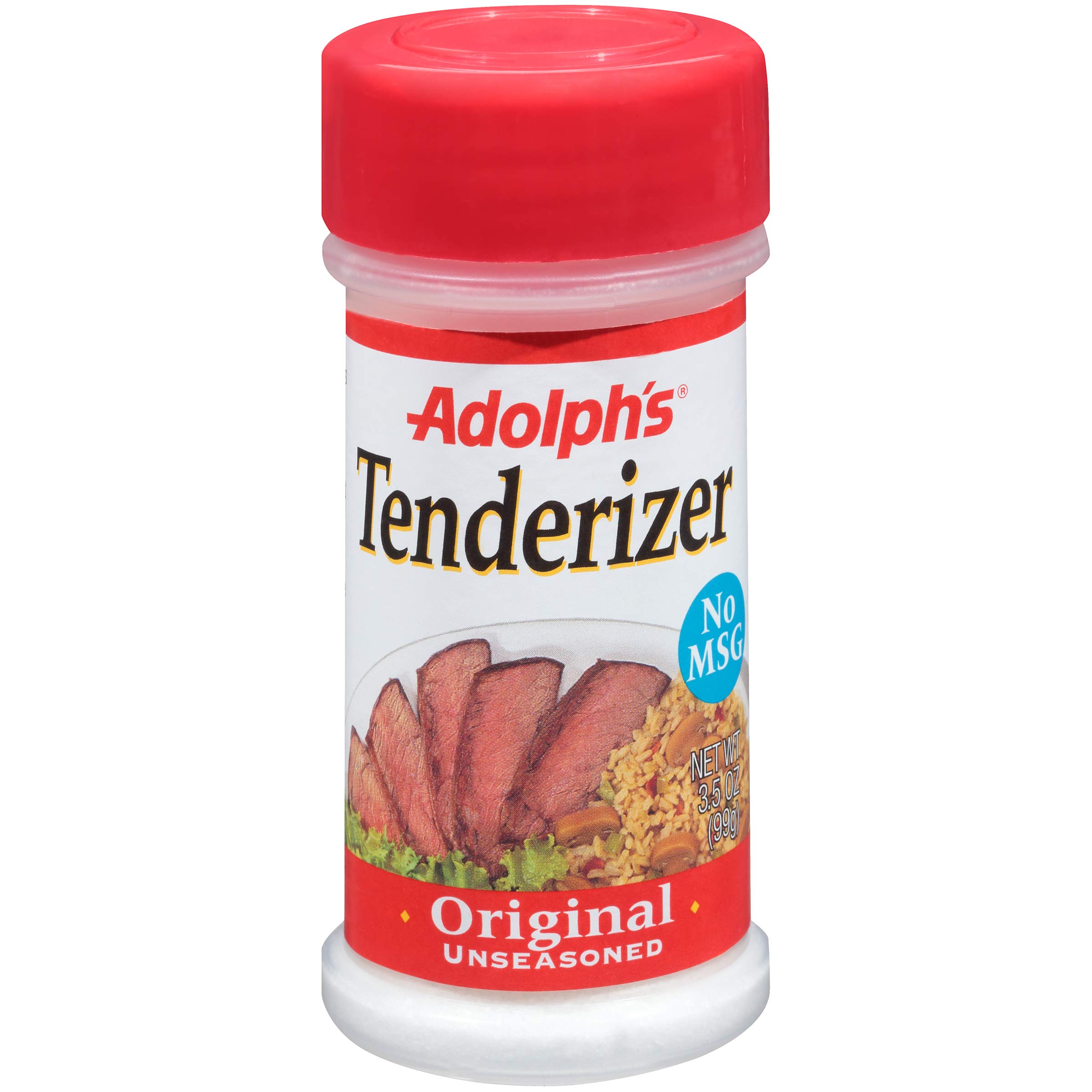 Adolphs Original Unseasoned Tenderizer Meat, 3.5 oz (Pack of 12)