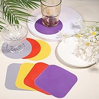 Vista 3 de 8 pinzas para abridor de tarros, redonda y cuadrada, almohadilla de apertura de botellas de goma, multifuncional, antideslizante, alfombrilla