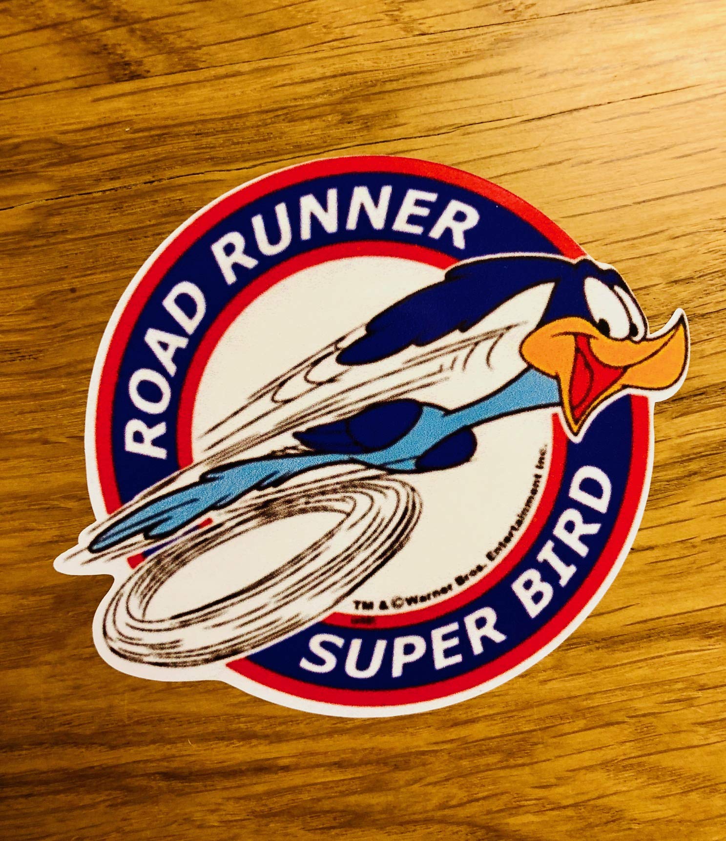 ROAD RUNNER SUPER BIRD BEEP BEEP 4 Stück Aufkleber Sticker V8 Decal