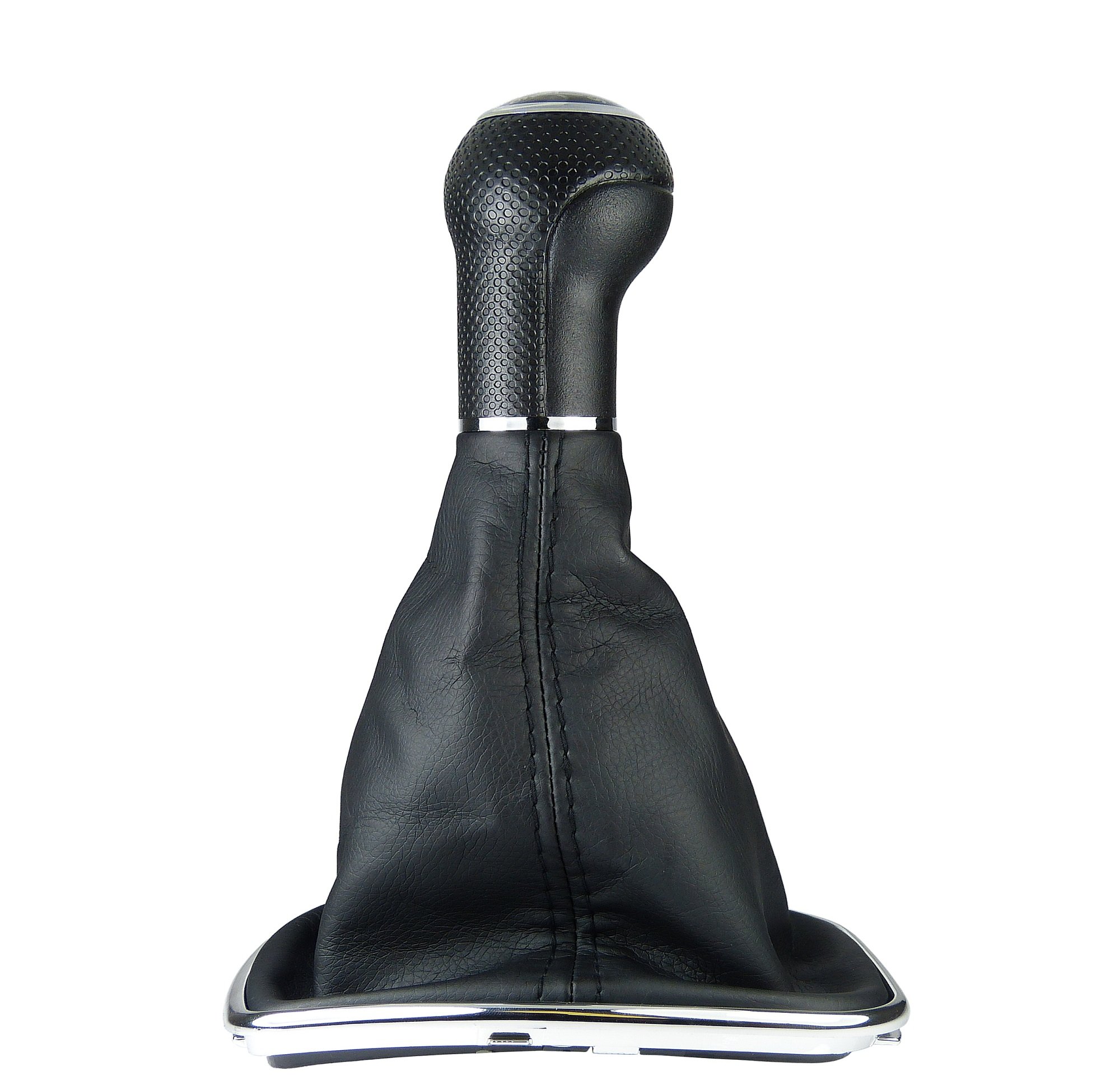 Image secondaire de L&P A253-6 Soufflet Levier de Vitesse Pommeau de Vitesse 12mm compatible avec VW Golf 4 IV Boite 6 avec Cadre Plug & Play Pièce