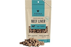 Freeze Dried Beef Liver Dog Treats - Wholesome and Natural