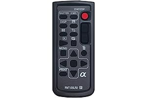 RMT-DSLR2 Remote Control: Perfect for Sony A6500 Cameras