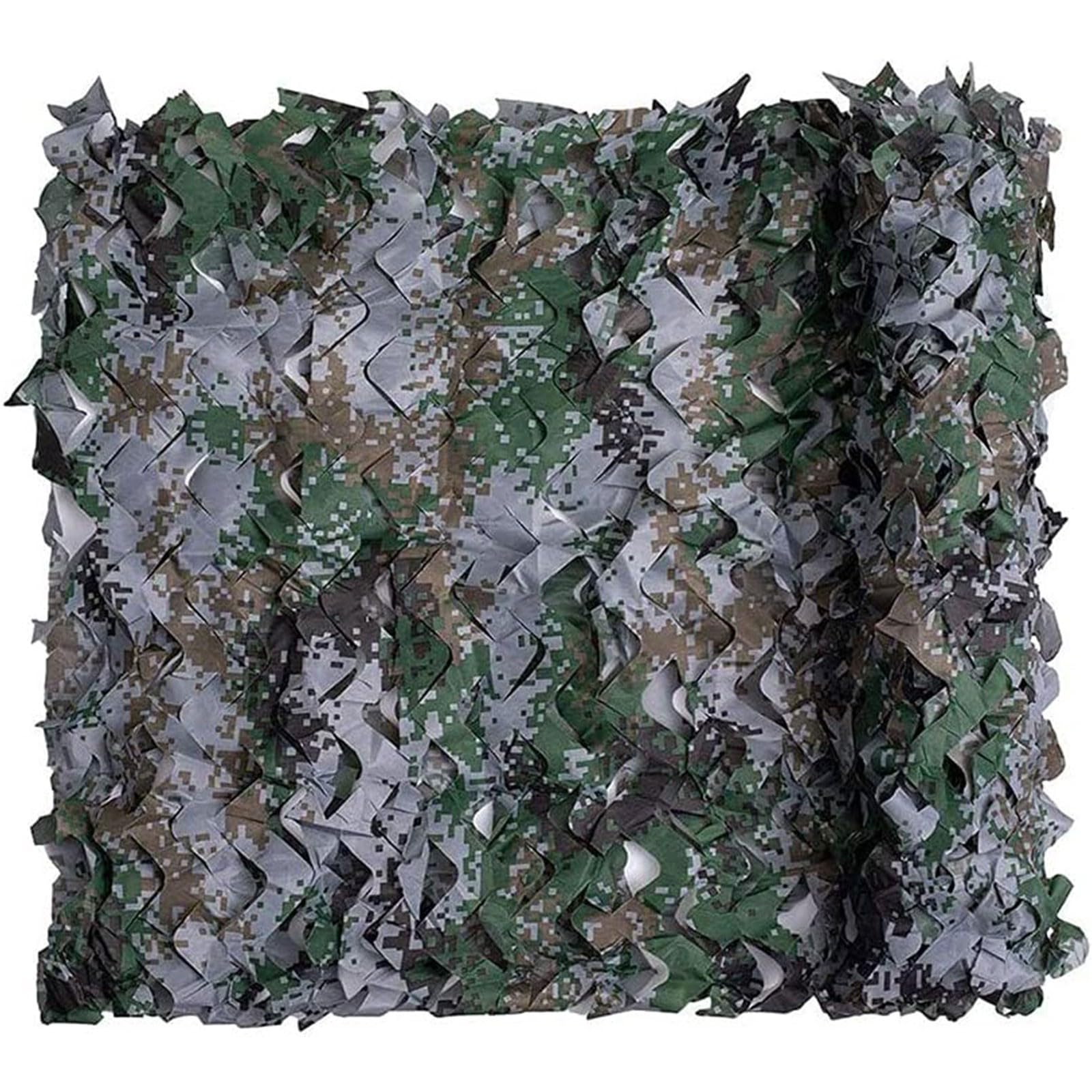 Voile d'ombrage de chasse militaire 3x4m et bâche de camouflage voiture