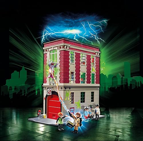 Miniatura 2 de Ghostbusters Firehouse Playmobil