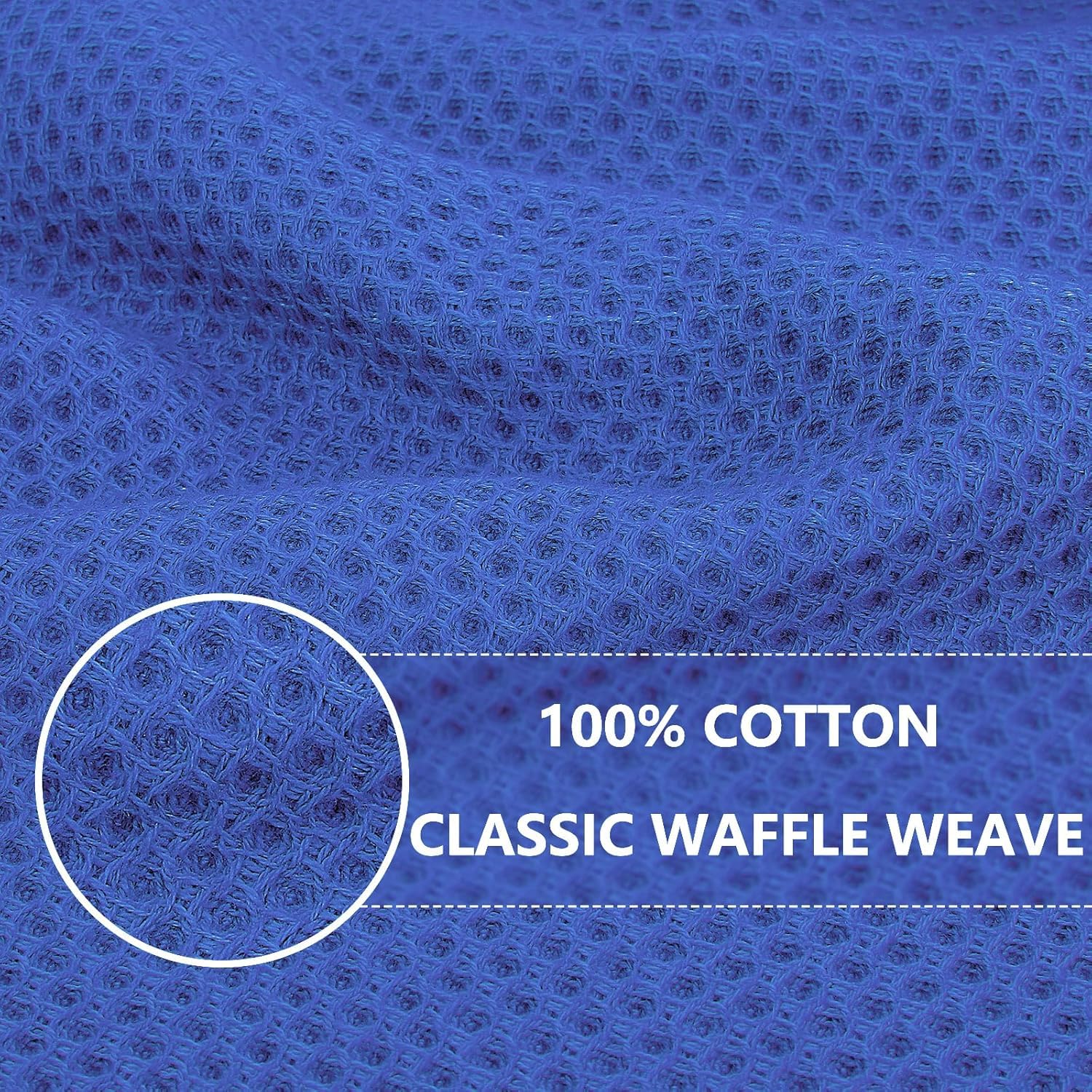 Moosfor 100% Cotton Kitchen Cleaning Cloths, Highly Absorbent Soft Dish Cloths - Image 2