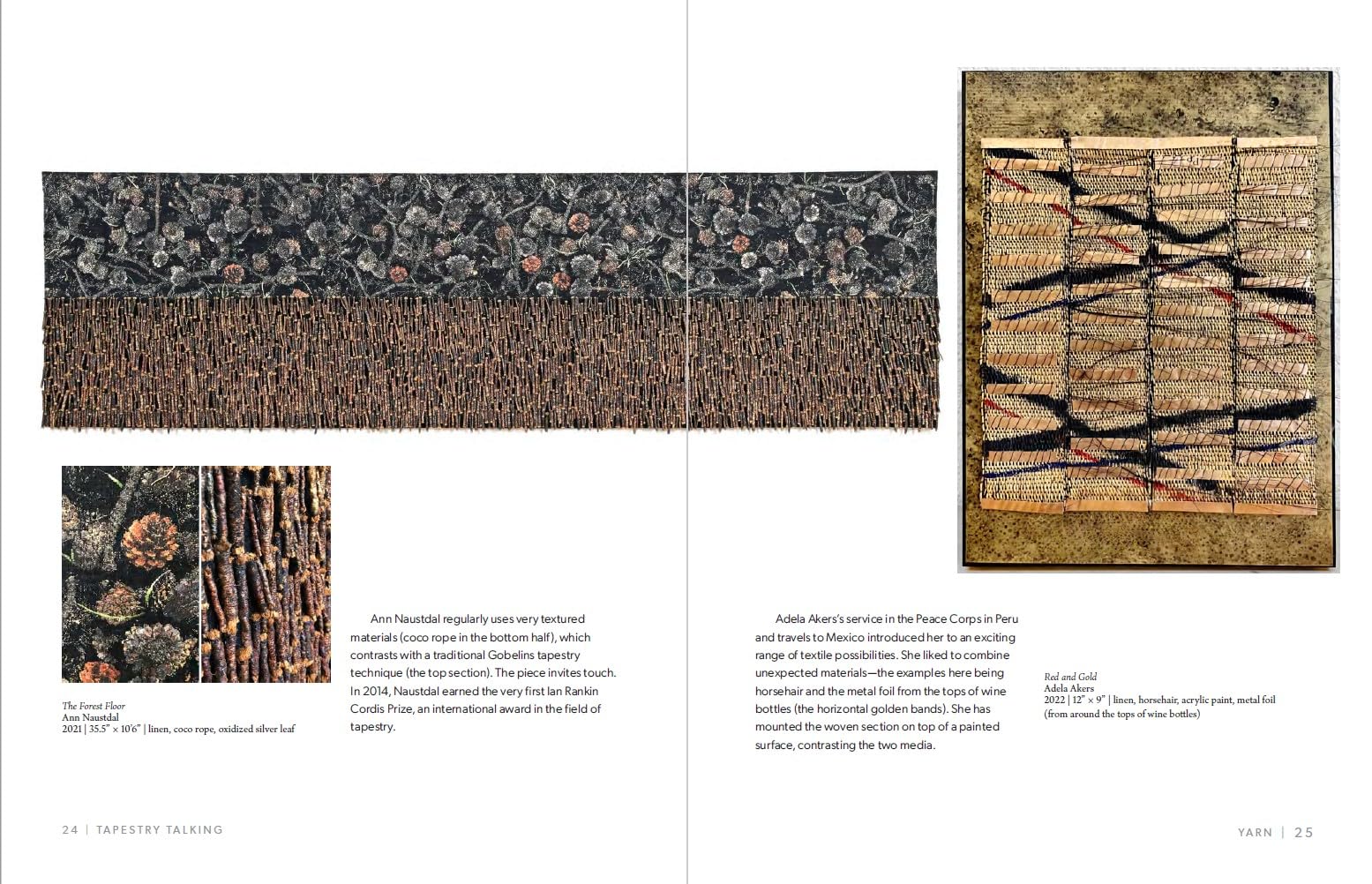 Tapestry Talking: Understanding Handwoven Art with 326 Works