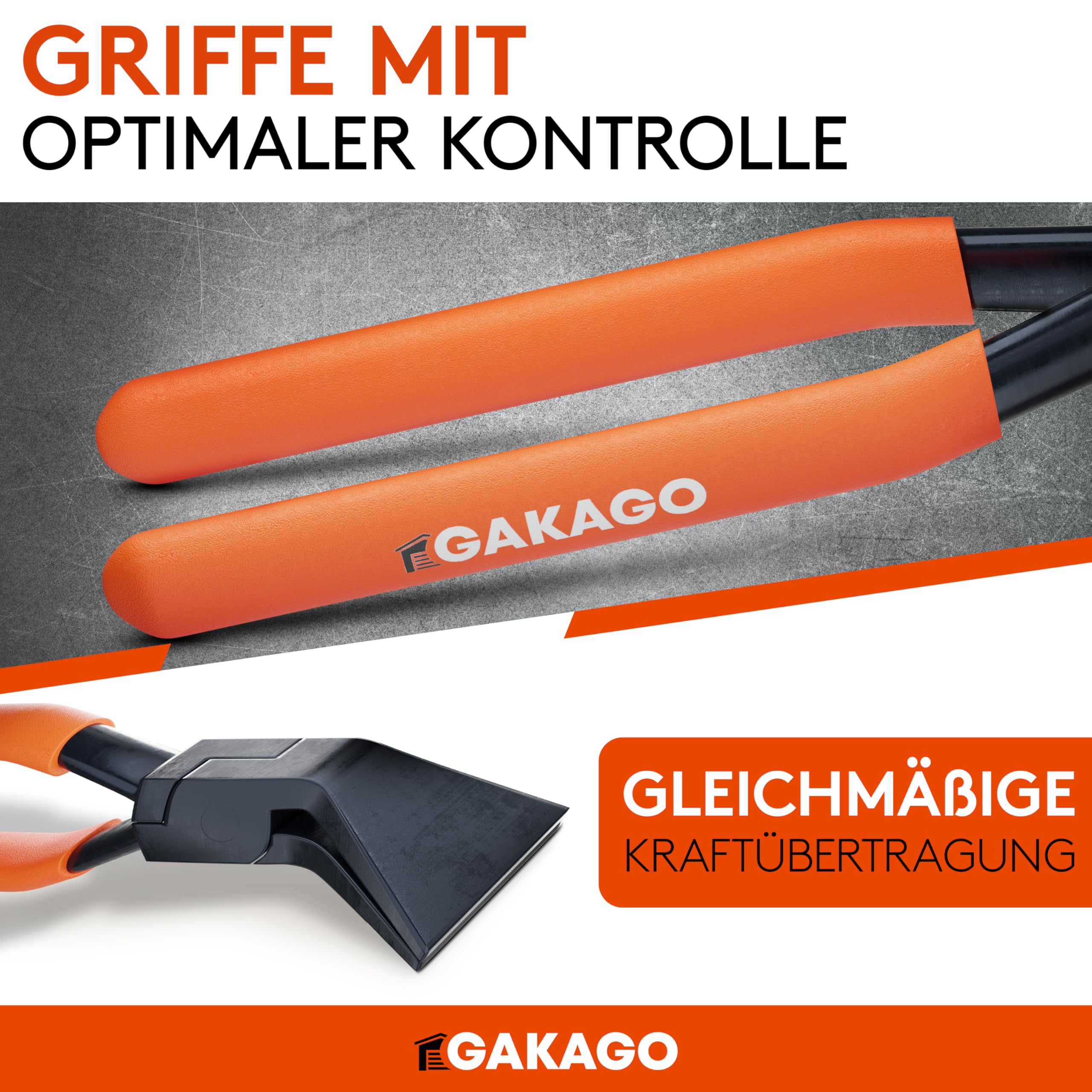 Gakago Falzzangen Set 3-teilig - 45° 90° 180° Abkantzange/Biegezange mit extra breiten 60mm Backen - inkl. Aufbewahrungstasche - Präzises Spengler Werkzeug für Dachdecker und Blech biegen