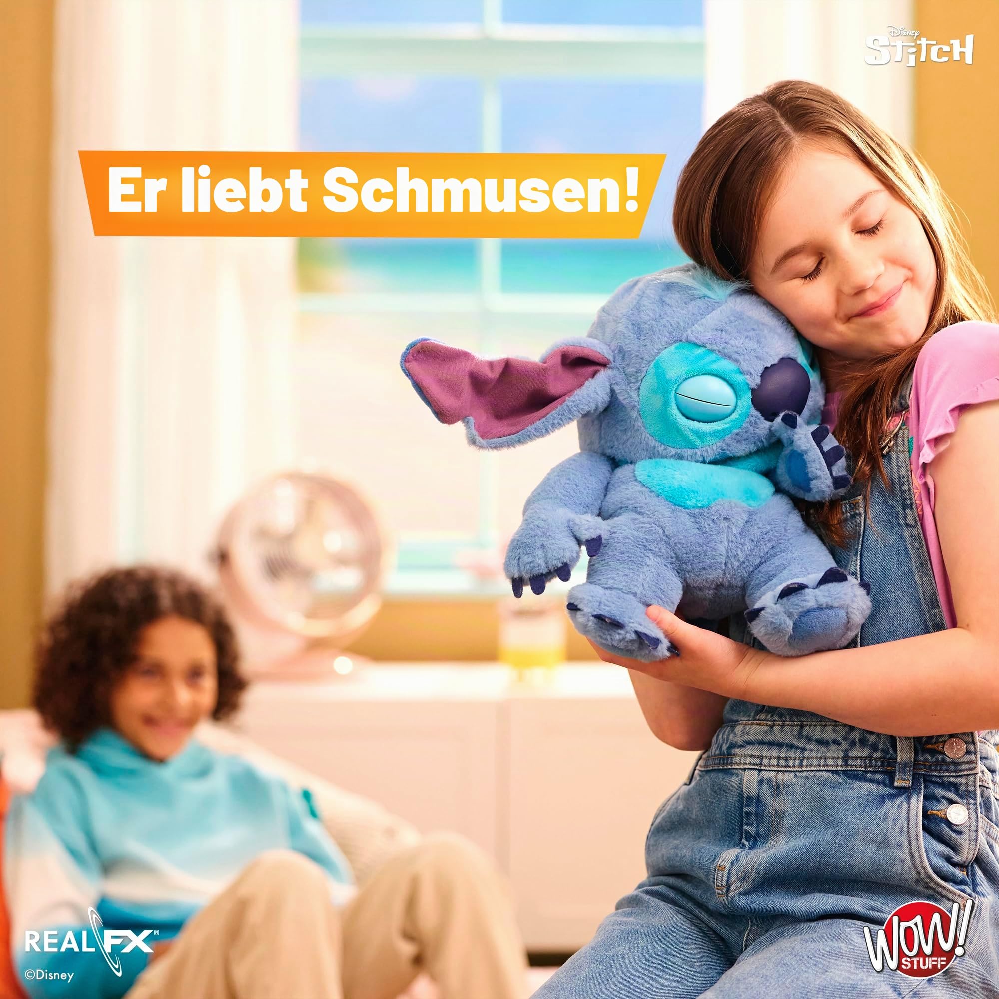 Wow! Stuff: Real FX Disney Stitch Puppet - 45,7 cm Animatronic Plüsch, über 100 Action- und Soundkombinationen, Sieht realistisch aus, klingt realistisch! 1. Auflage, ab 6 Jahren