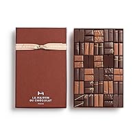 Vista 13 de La Maison Du Chocolat Caja de regalo de café de chocolate negro prémium Maison - 60 piezas de chocolate francés gourmet