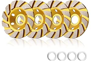 4-Inch Concrete Grinding Wheels for Angle Grinders