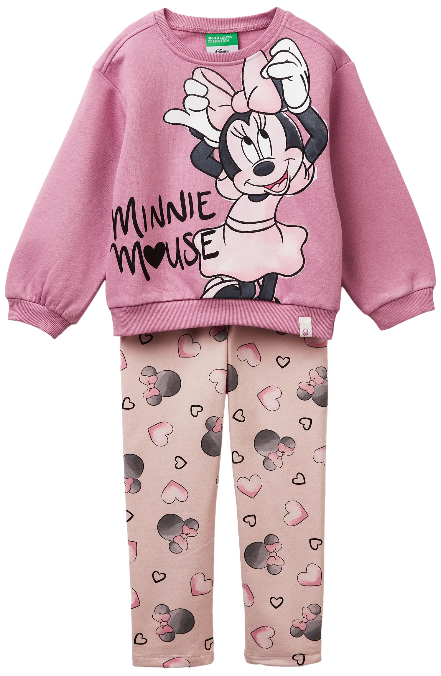 United Colors of Benetton Comp(maglia+pant) 3lejgk00t Pantaloni Bambine e ragazze