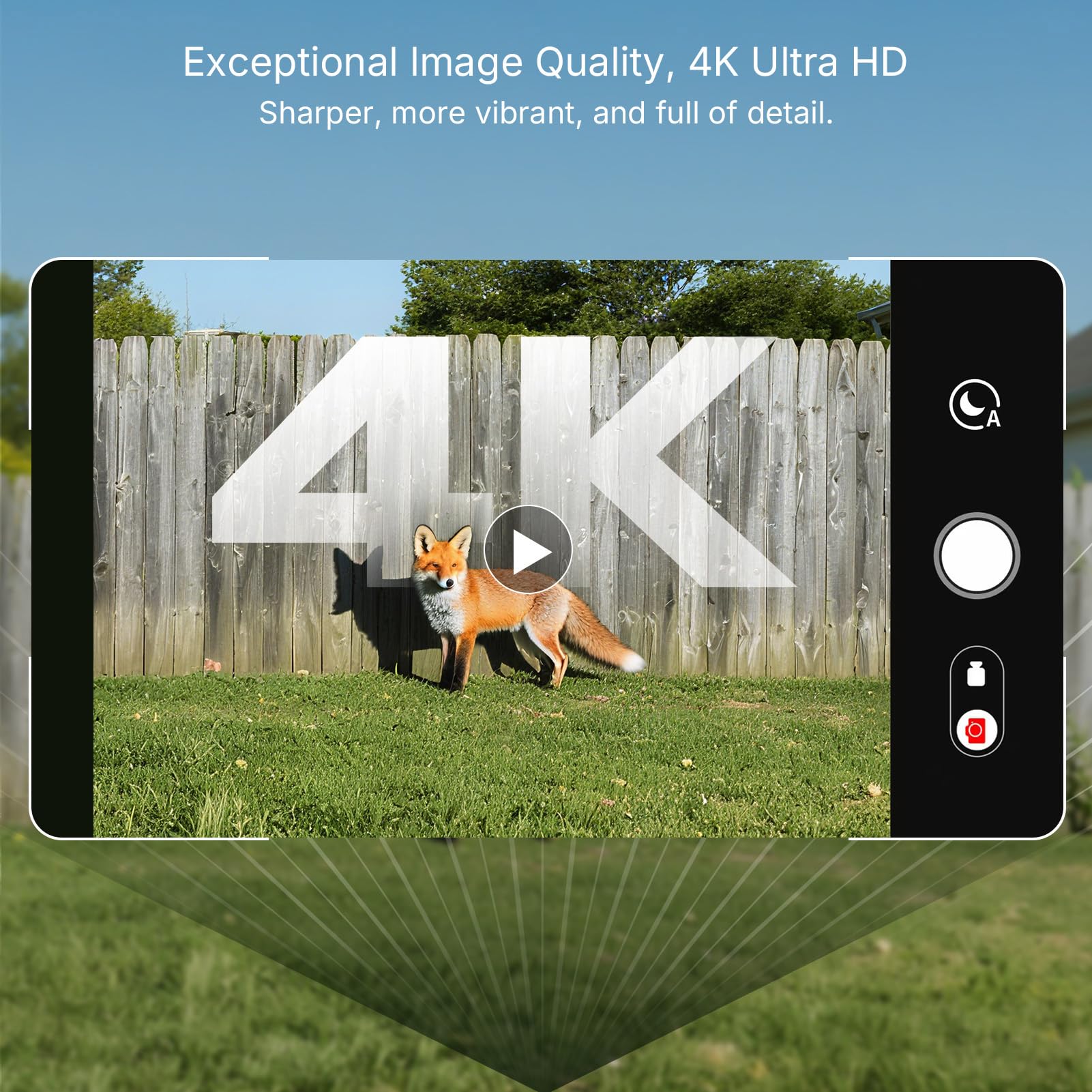 GardePro E8 2.0 Pro kamera do obserwacji zwierząt z podwójną antenną Wi-Fi z kartą SD 64 GB, 64 MP, wideo H.264 4K, akumulator 7800 mAh, możliwość przesyłania danych przez sieć komórkową, 30 m