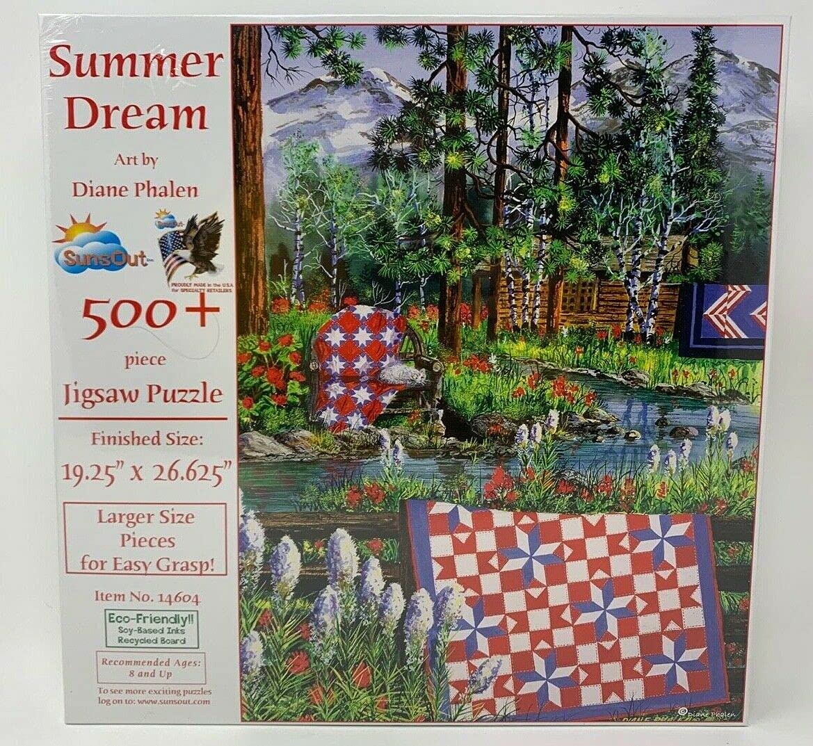 500+ Piece Jigsaw Puzzle: Summer Dream