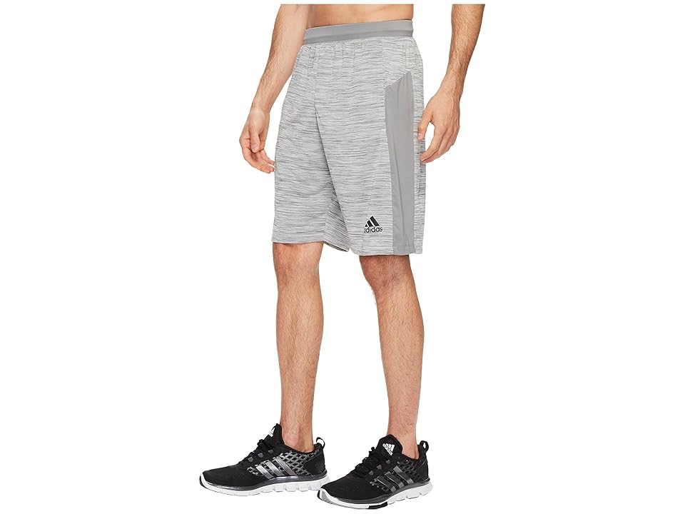 

adidas Speedbreaker Tech Heather Shorts (Grey Three F17) Men's Shorts