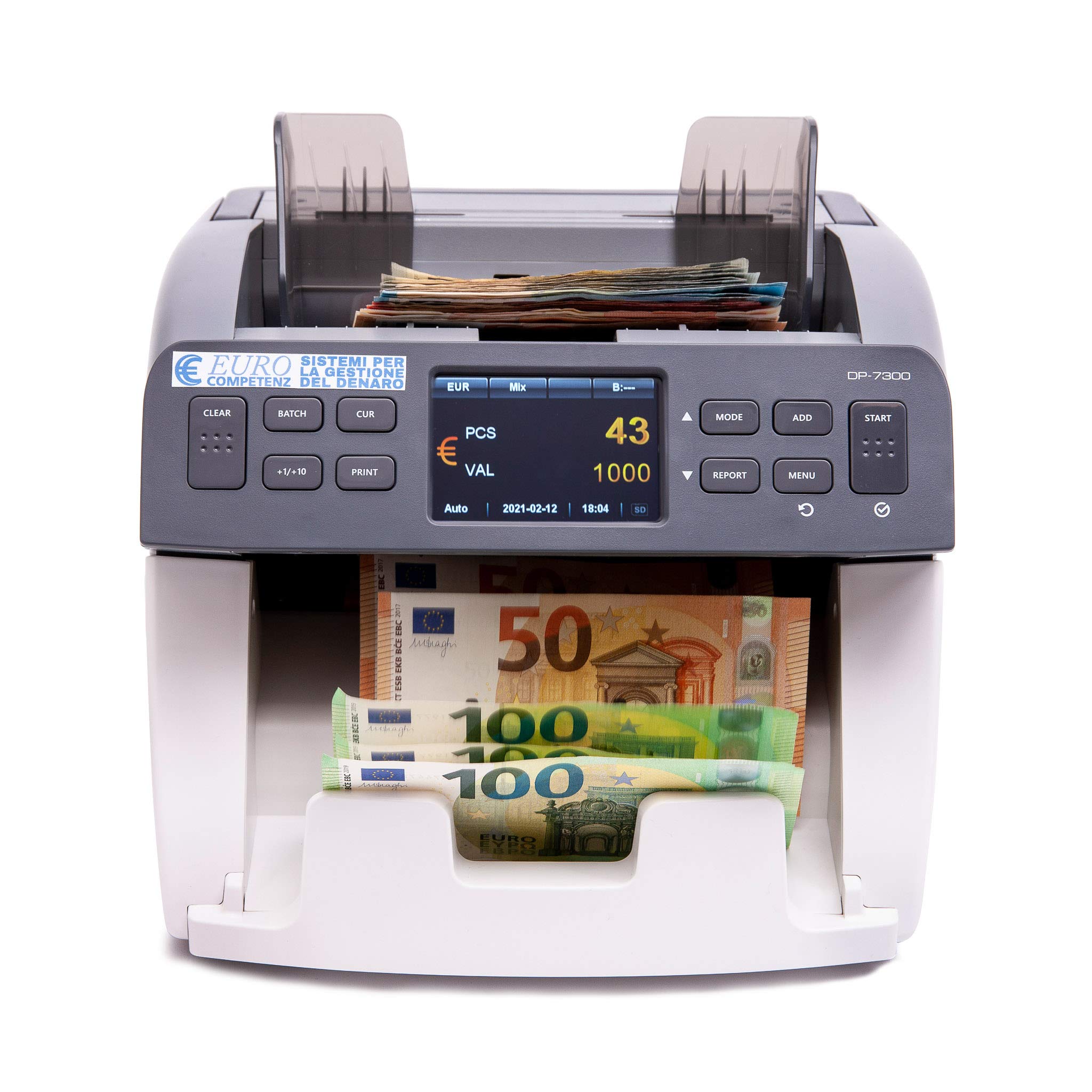 Conta e valorizza Banconote multivaluta ECDP7300SD