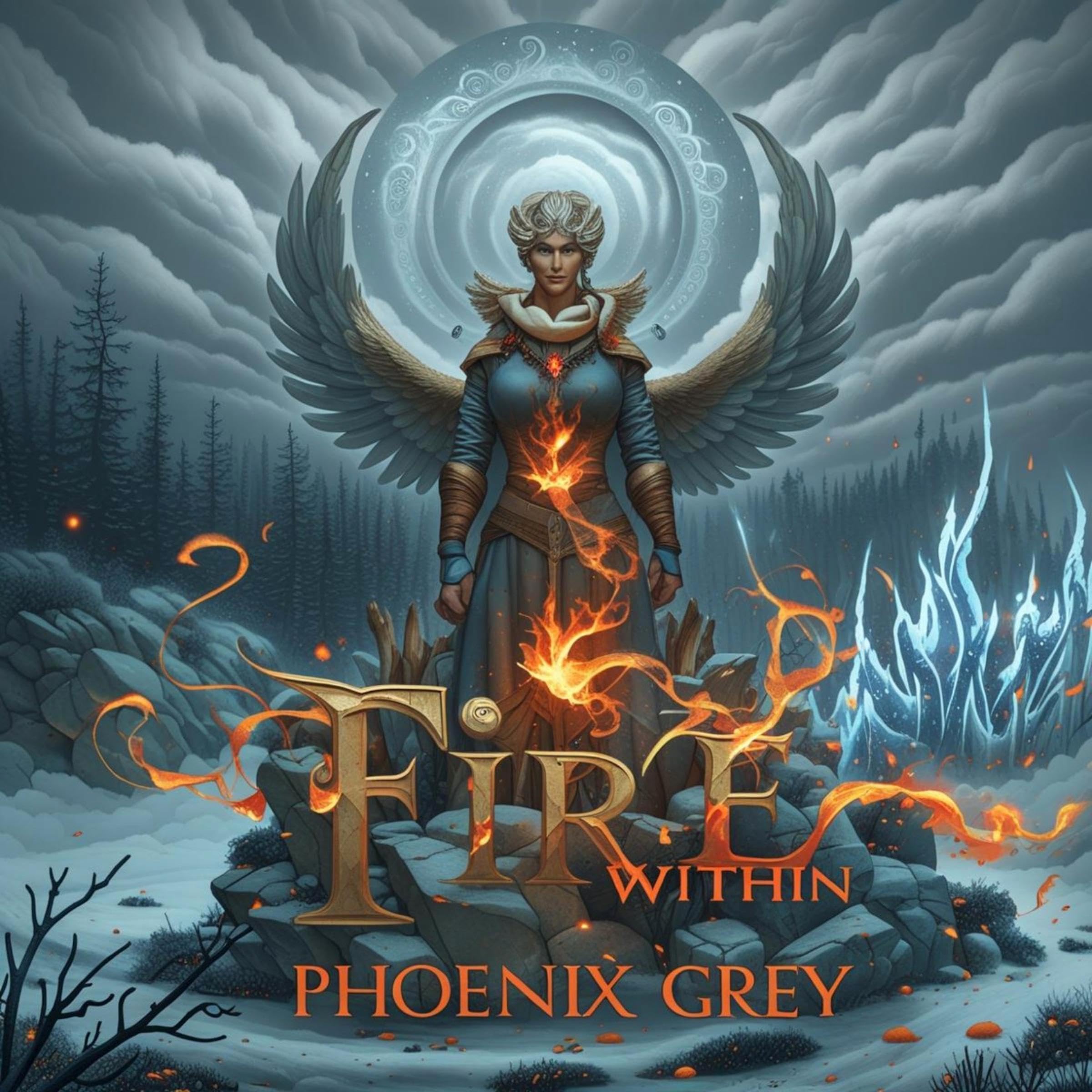 Cover art for Fire Within: A Luminous YA Fantasy About Forbidden Magic, Courage, and the Spark That Changes Everything