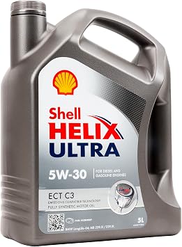 زيت شل Helix Ultra ECT C3 5 W30 ENGINE OIL 5L