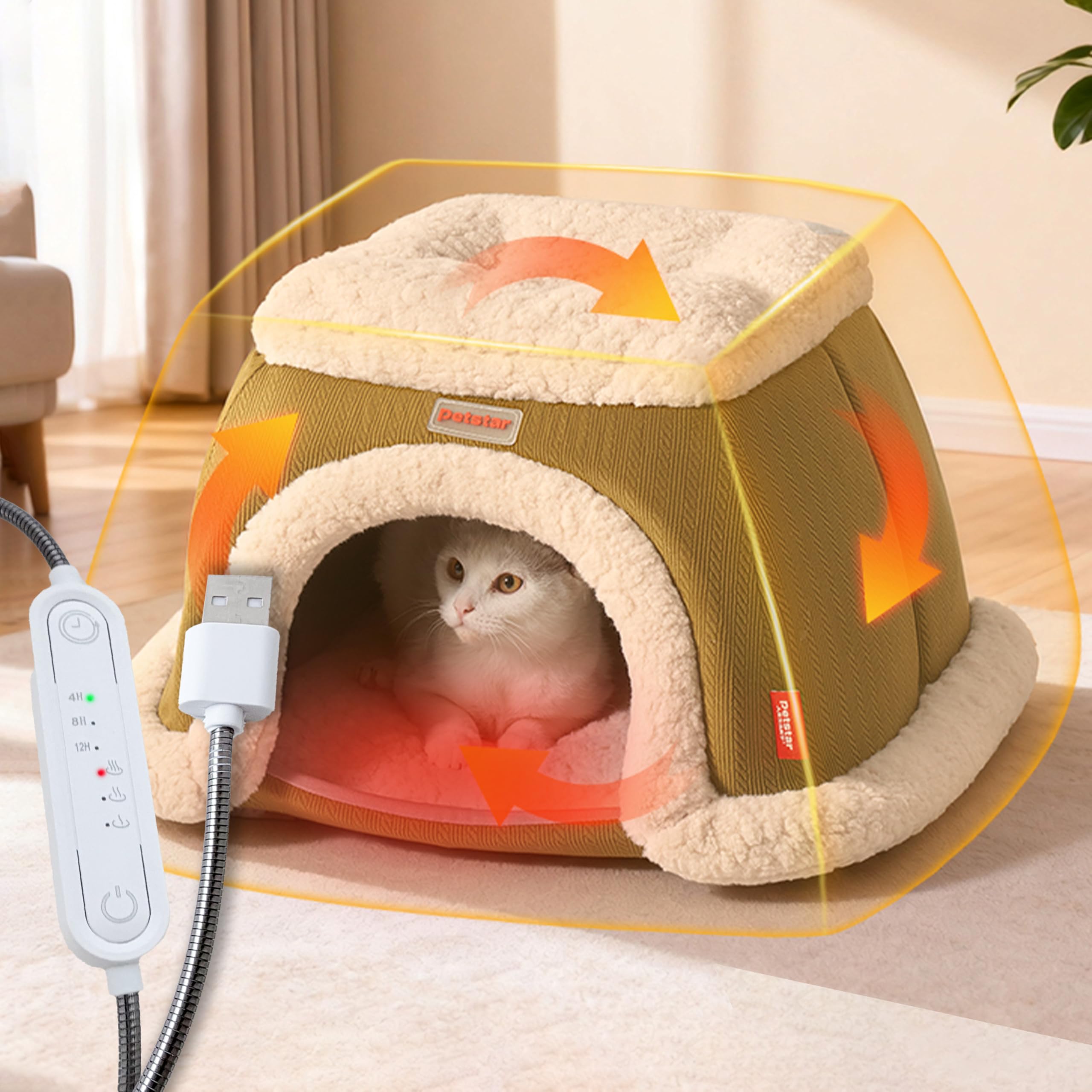 終活　ペットのこたつ ペット用コタツ 猫用 犬用 本体+ふとん セット 秋 冬 ねこ ペット専用