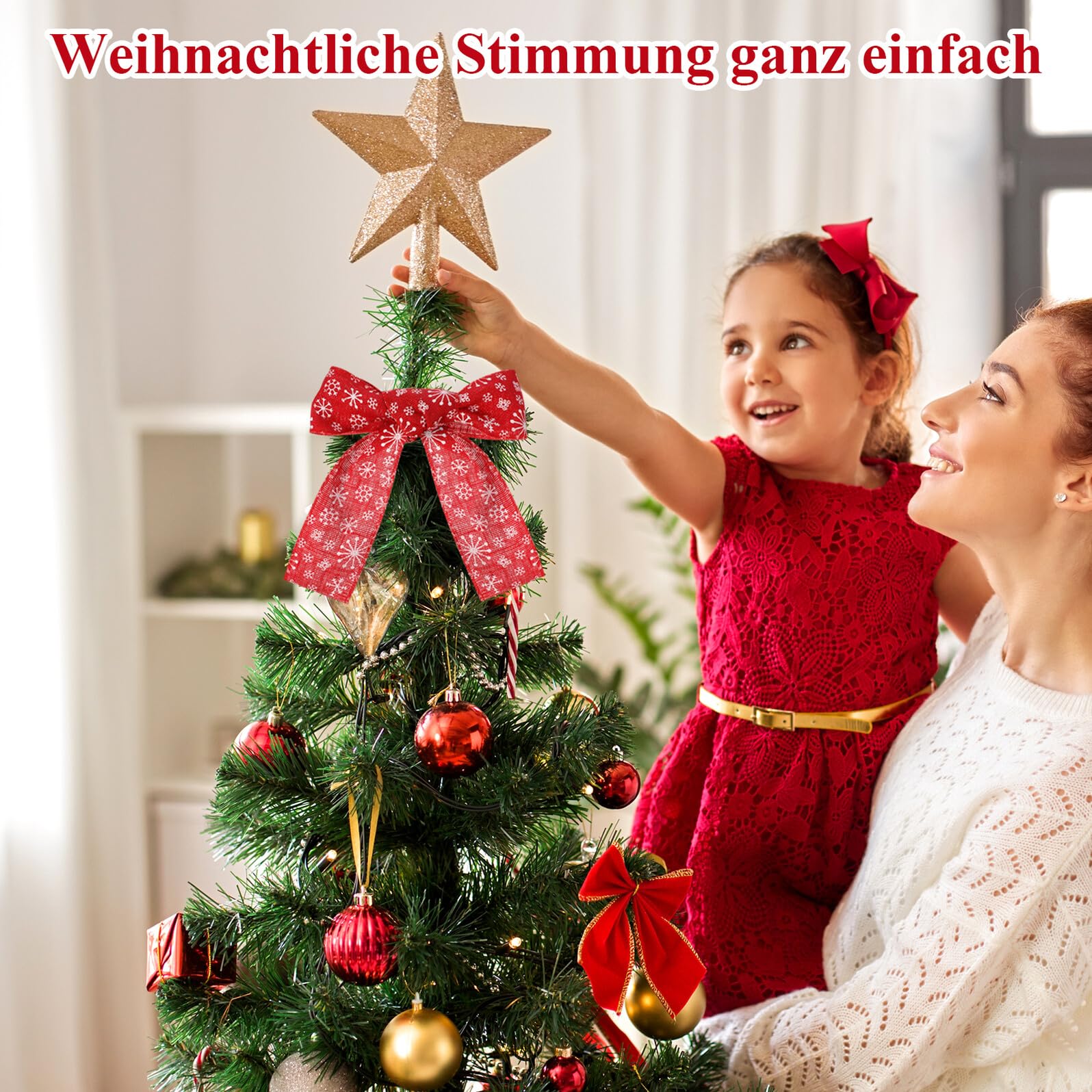 Sackleinenband mit Schneeflocken 10cm Breites Weihnachts Bastelband Juteband für Heimdekoration Hochzeit Selbstgemacht Weihnachtsdeko
