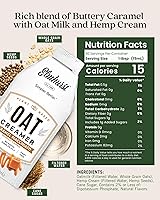 Vista 2 de Elmhurst 1925 Crema de avena de caramelo Macchiato, a base de plantas, vegana, 16 onzas (paquete de 6)