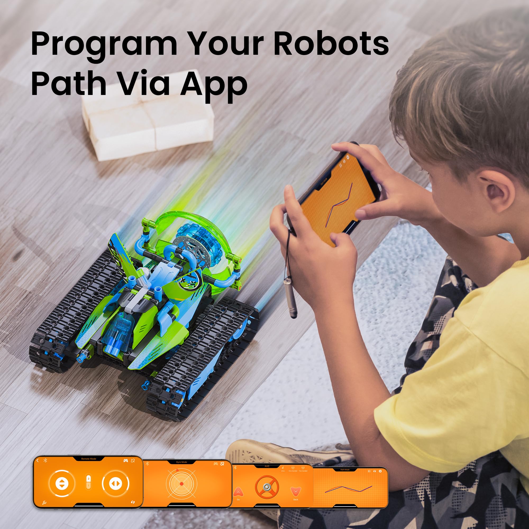 Sillbird STEM Stunt Racer programmierbarer Roboter Baukasten ab 8 Jahren
