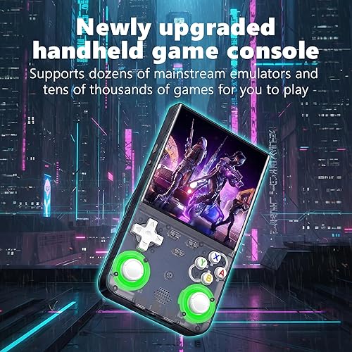 Miniatura 3 de Consola de juegos portátil R36 Ultra Retro, precargada de más de 20000 juegos clásicos, pantalla IPS de alta resolución de 4.0 pulgadas, sistema