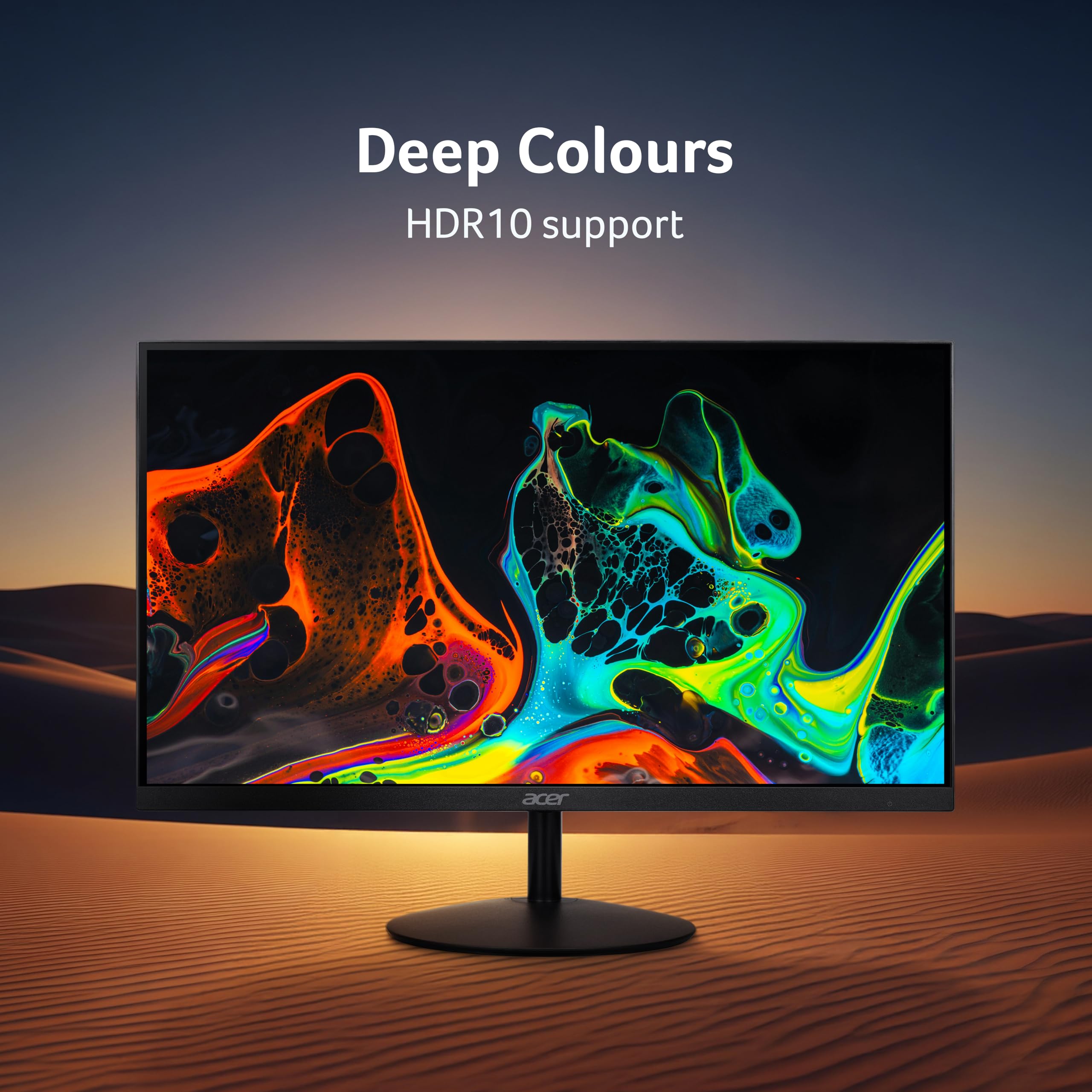 Acer SA272U P1 27 Inch WQHD (2560x1440) IPS Ultra Slim Monitor | 144Hz Refresh Rate | 1ms VRB | HDR10 | AMD FreeSync | HDMI 2.0 + DisplayPort 1.4 | Built-in Dual Speakers | VisionCare | Black — Amazon image 8