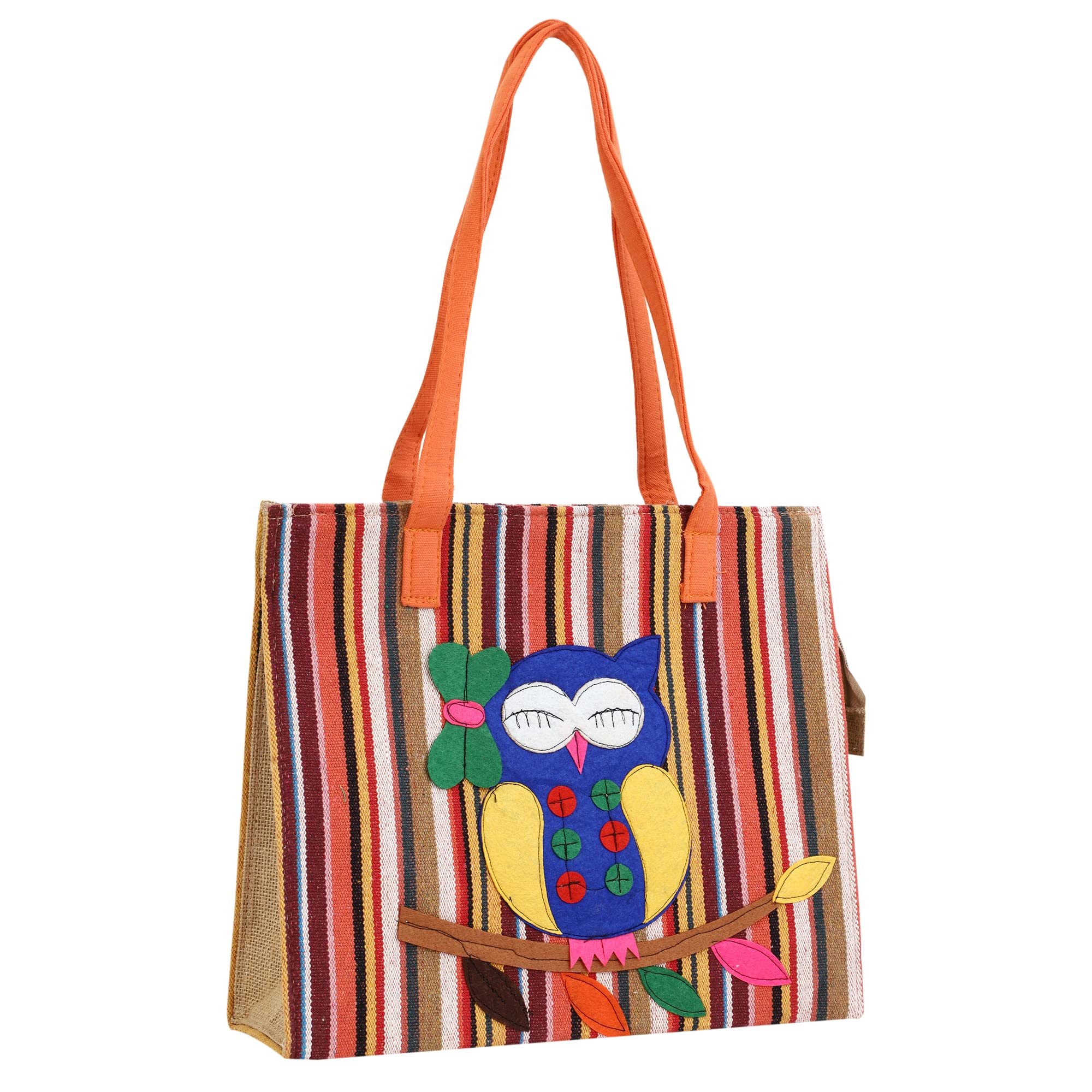 ASIAN Eco-Friendly Jute Bag-Reusable Tiffin/Shopping/Grocery Multipurpose Hand Bag with Zip & Handle for Men and Women (Blue) (B0BDVGSPD5) Amazon Price History, Amazon Price Tracker