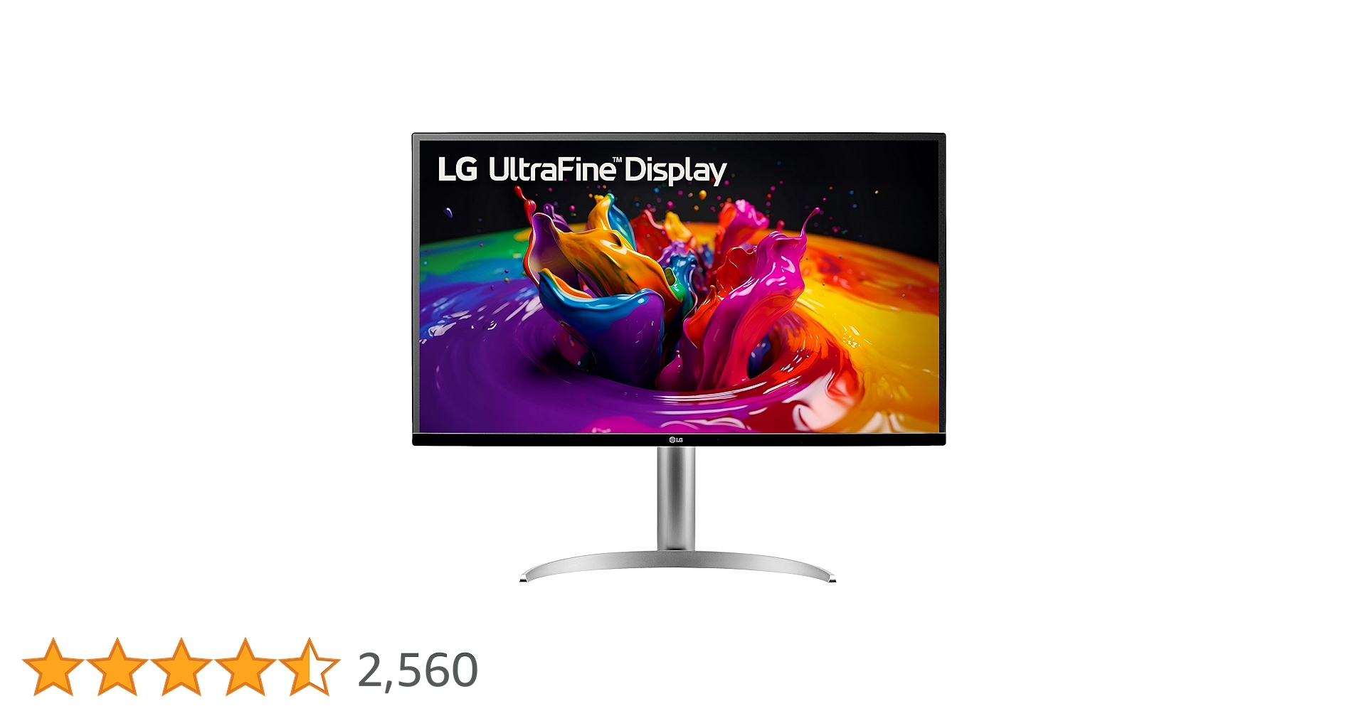 LG 32UQ750-B 31.5 inch UHD 4K Monitor, HDR10, 144Hz from