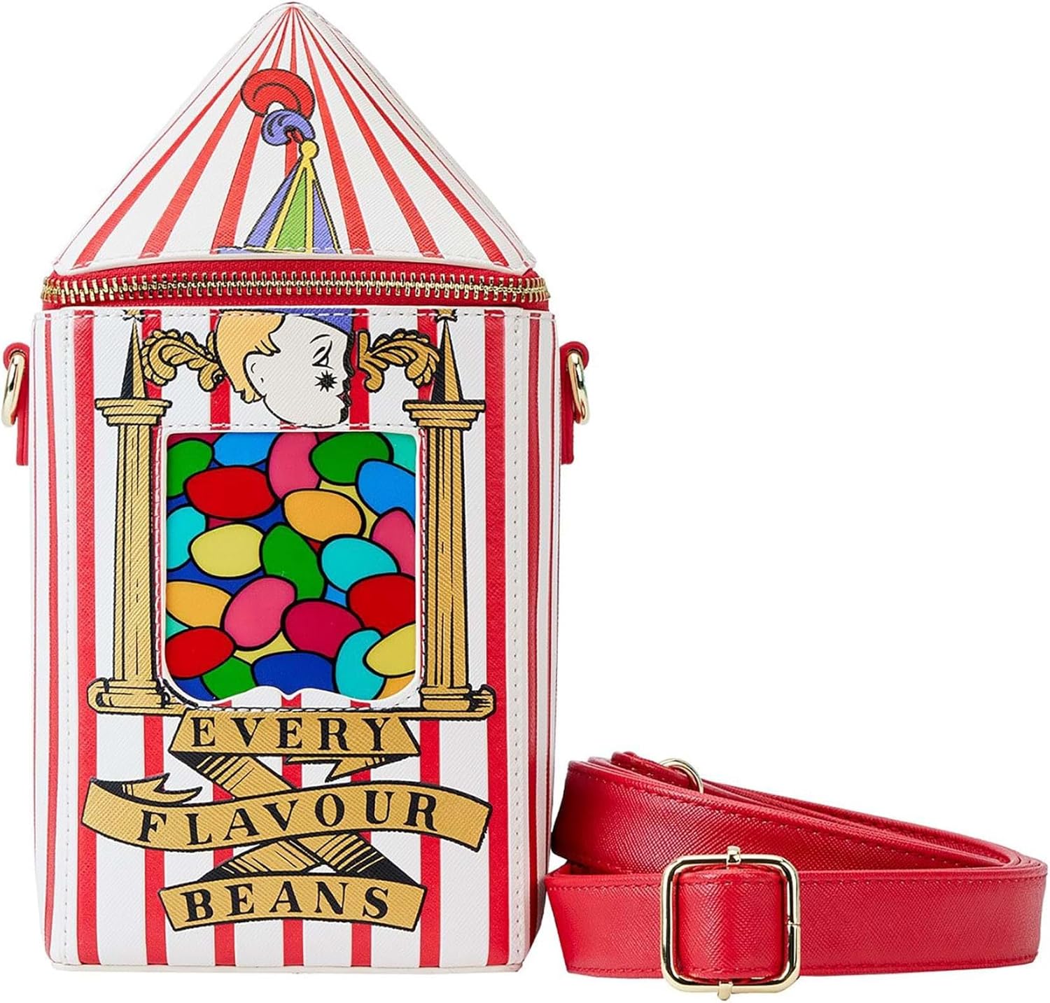 Loungefly Warner Brothers Harry Potter Bertie Bott's Every Flavour Beans Crossbody Womens Bag Purse