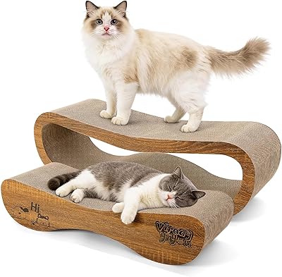 Viraagyiyou Cat Scratcher Scratch-Resistant Corrugated Board