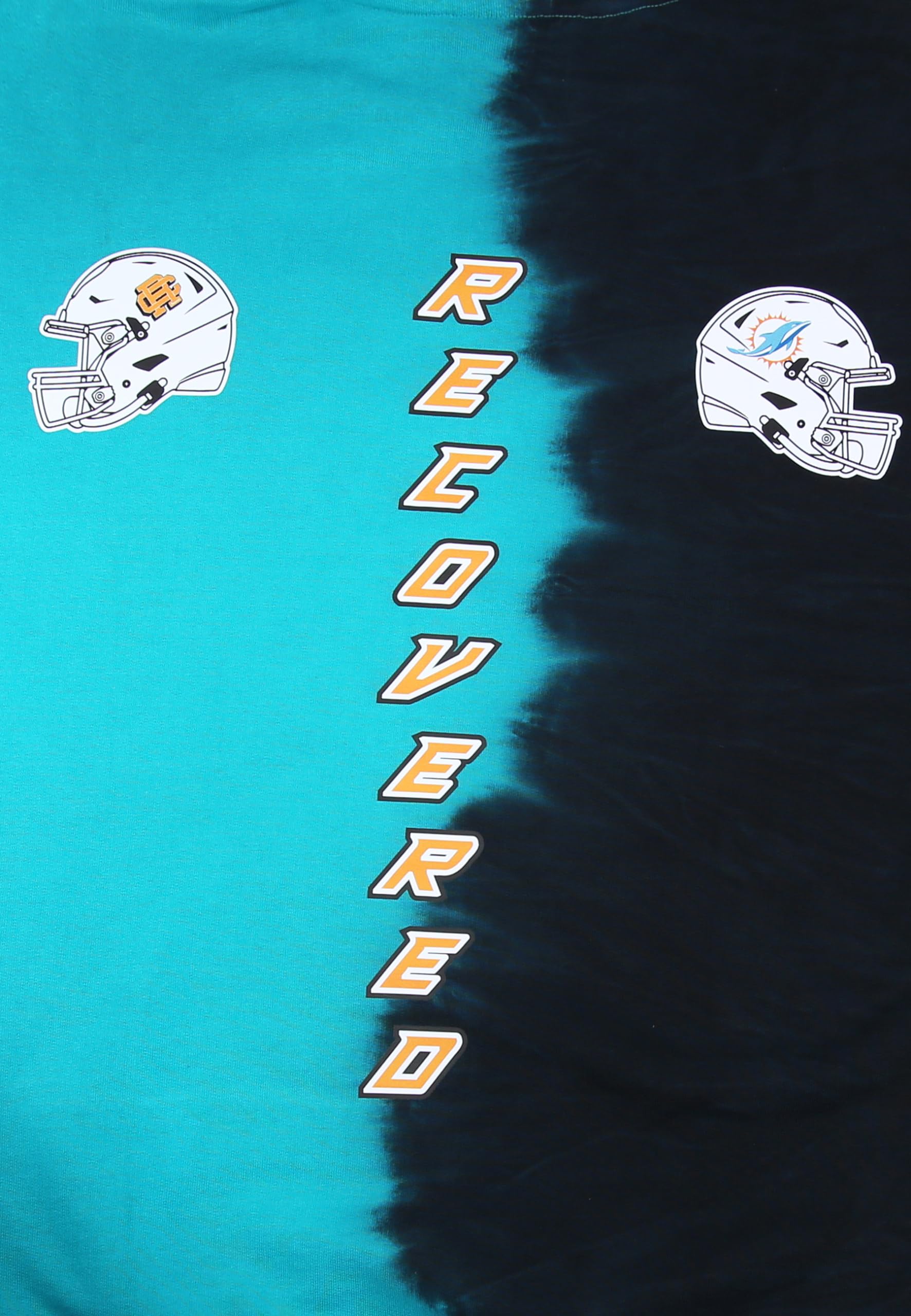 Recovered Sudadera con Capucha Sudadera con Capucha NFL Efecto Tinte de Tinta