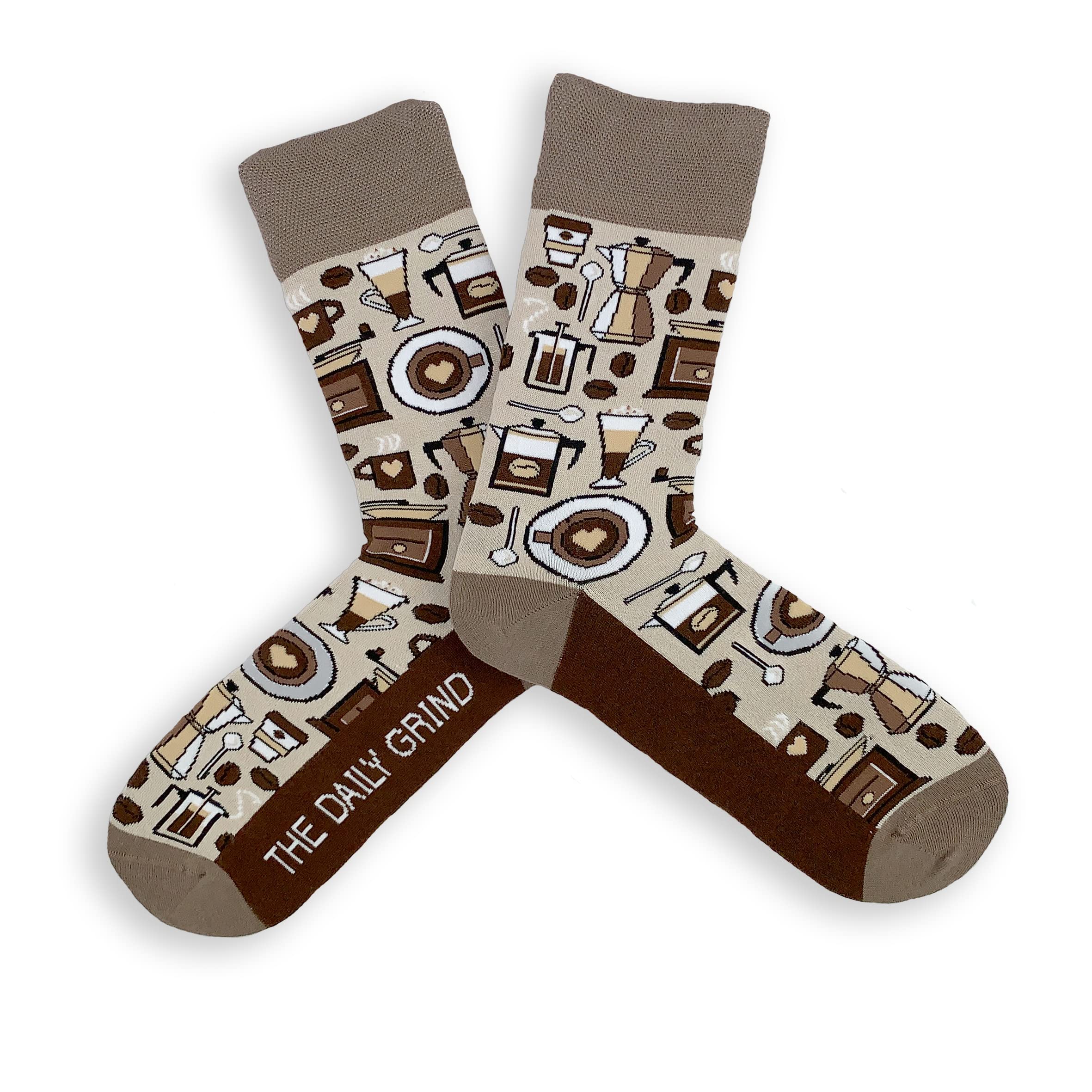 Coffee expresso latte Amerciano bamboo socks I Coffee themed gift idea